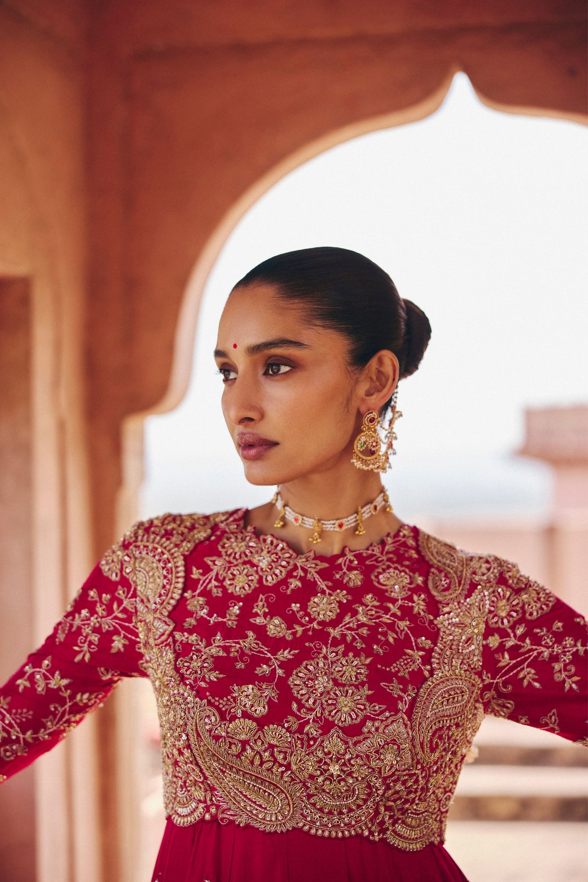 Rudraniya Anarkali Set