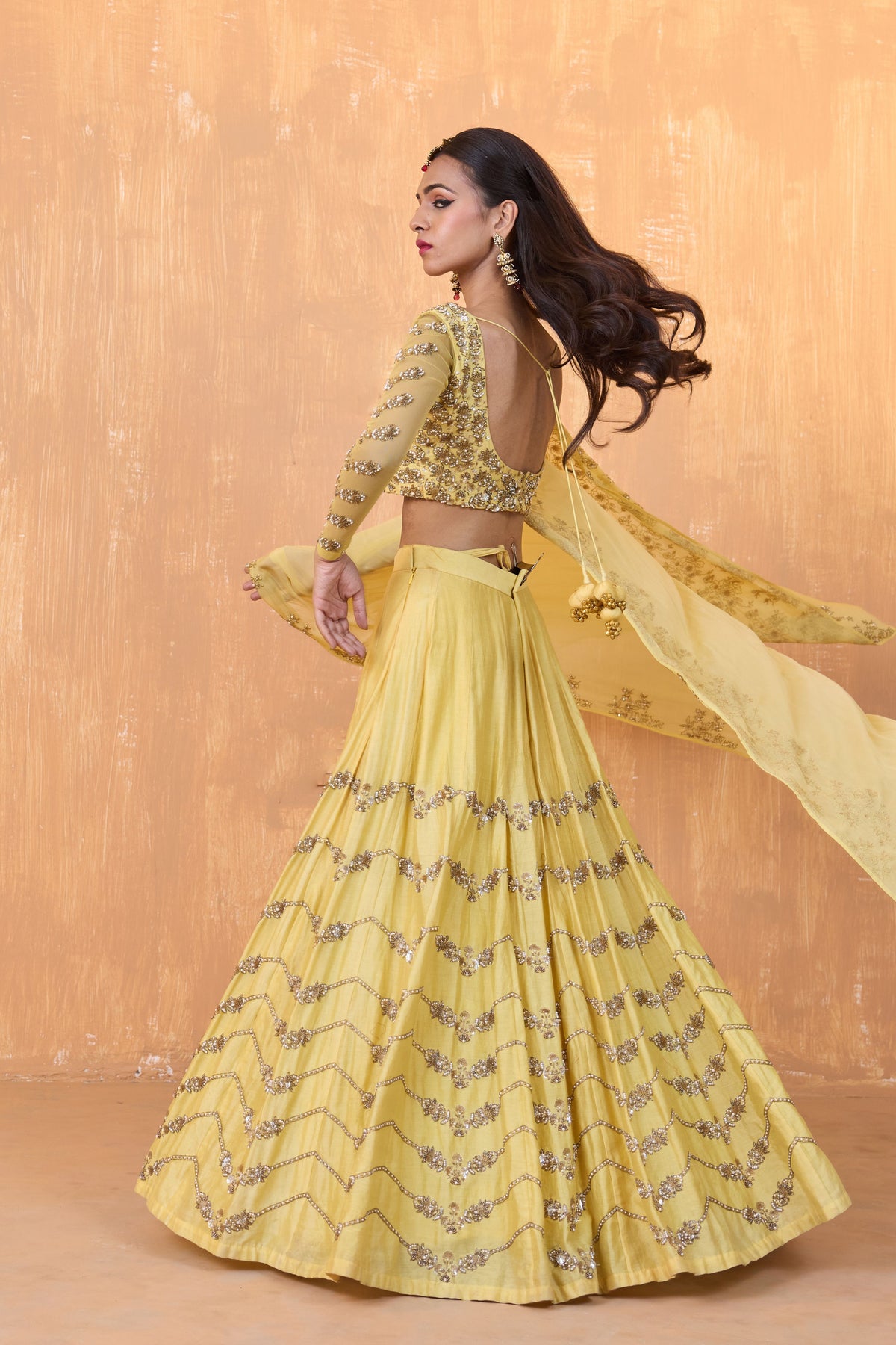 Sunshine Yellow Lehenga Set