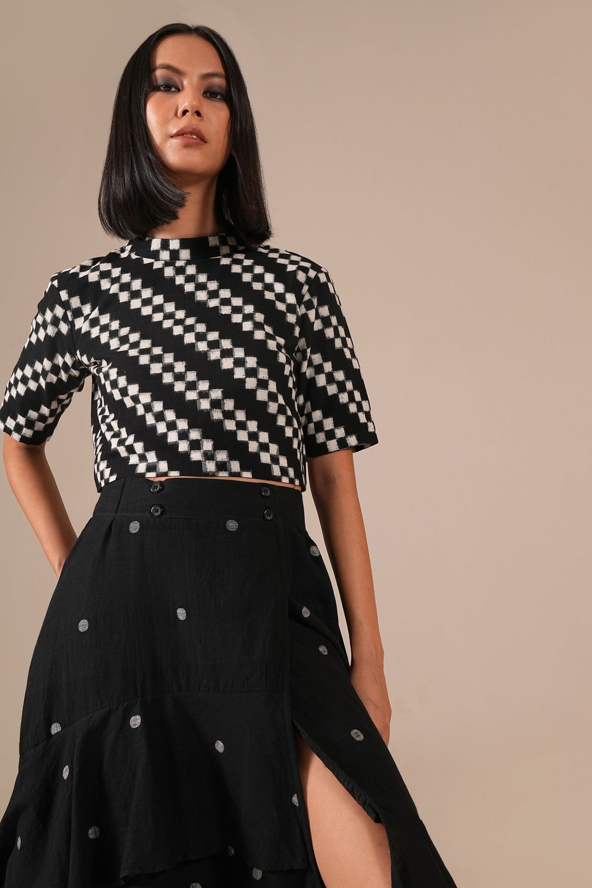 Coal Skirt Set