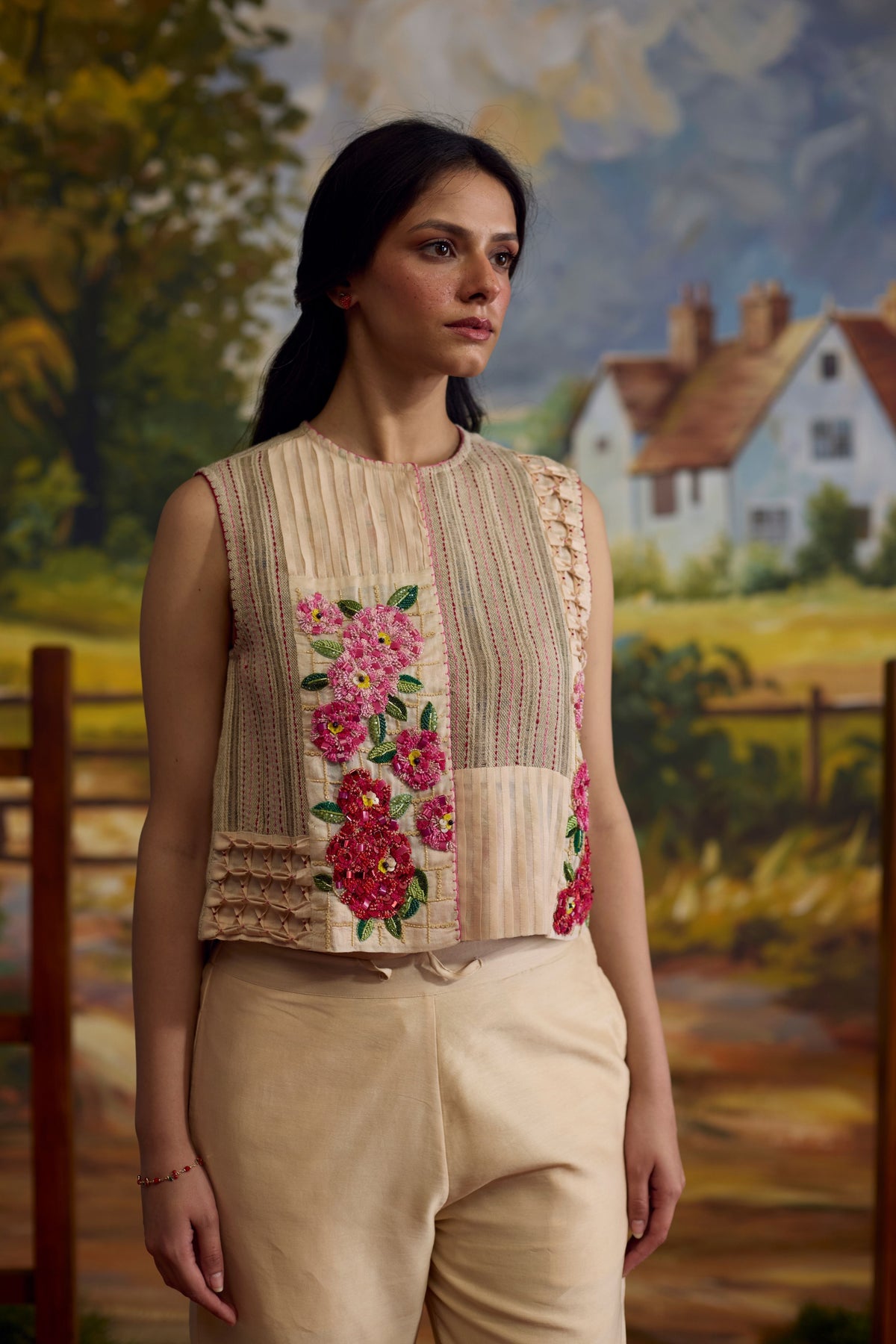 Sorbet Floral Waist Coat