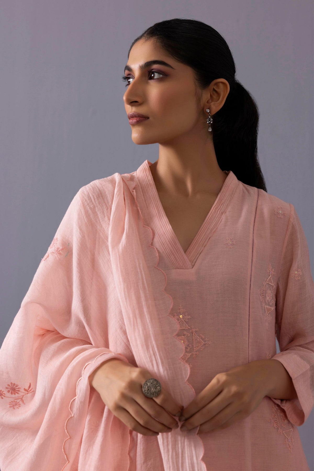 Ankita Pink Kurta Set