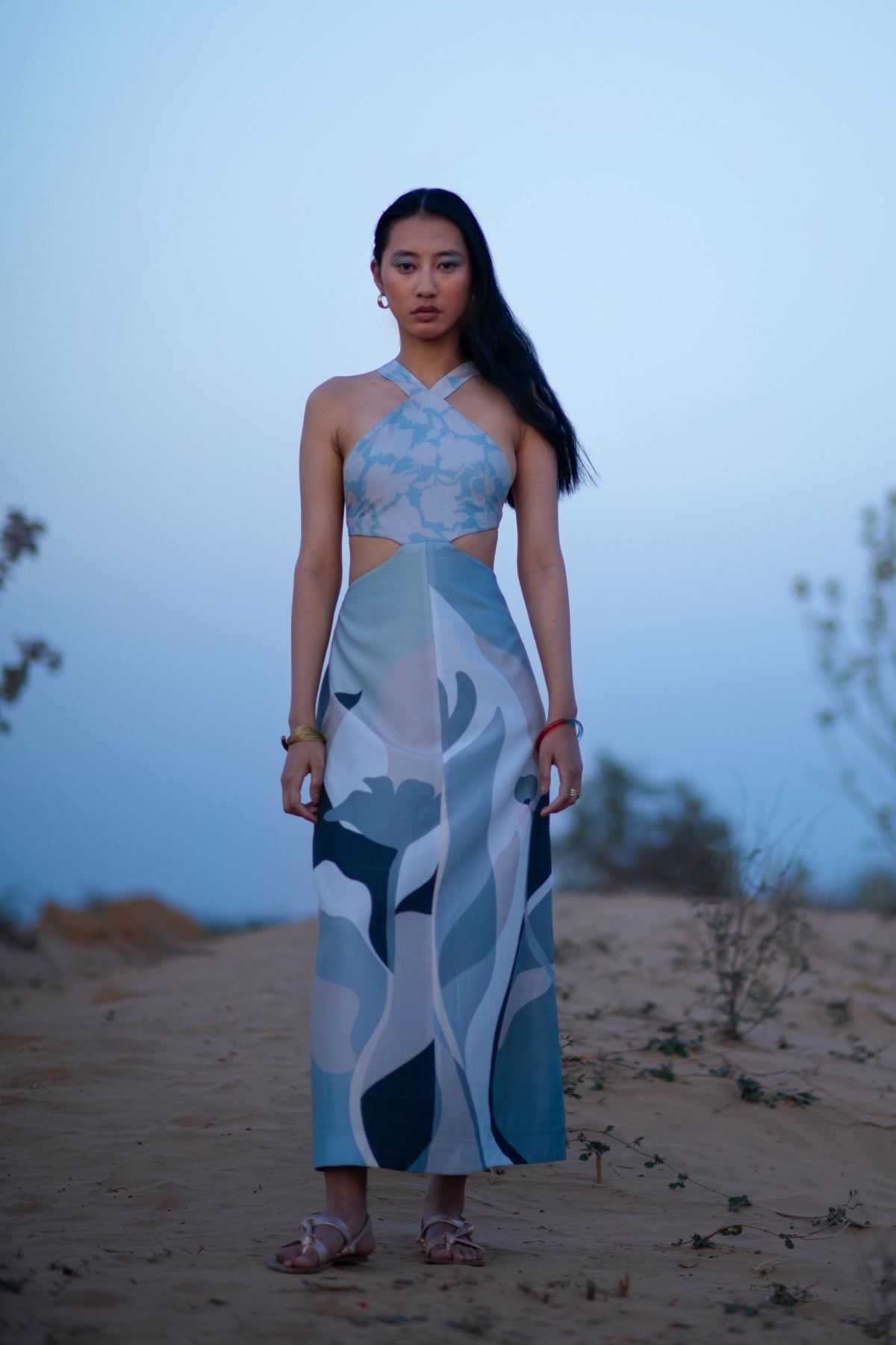 Powder Blue Dress