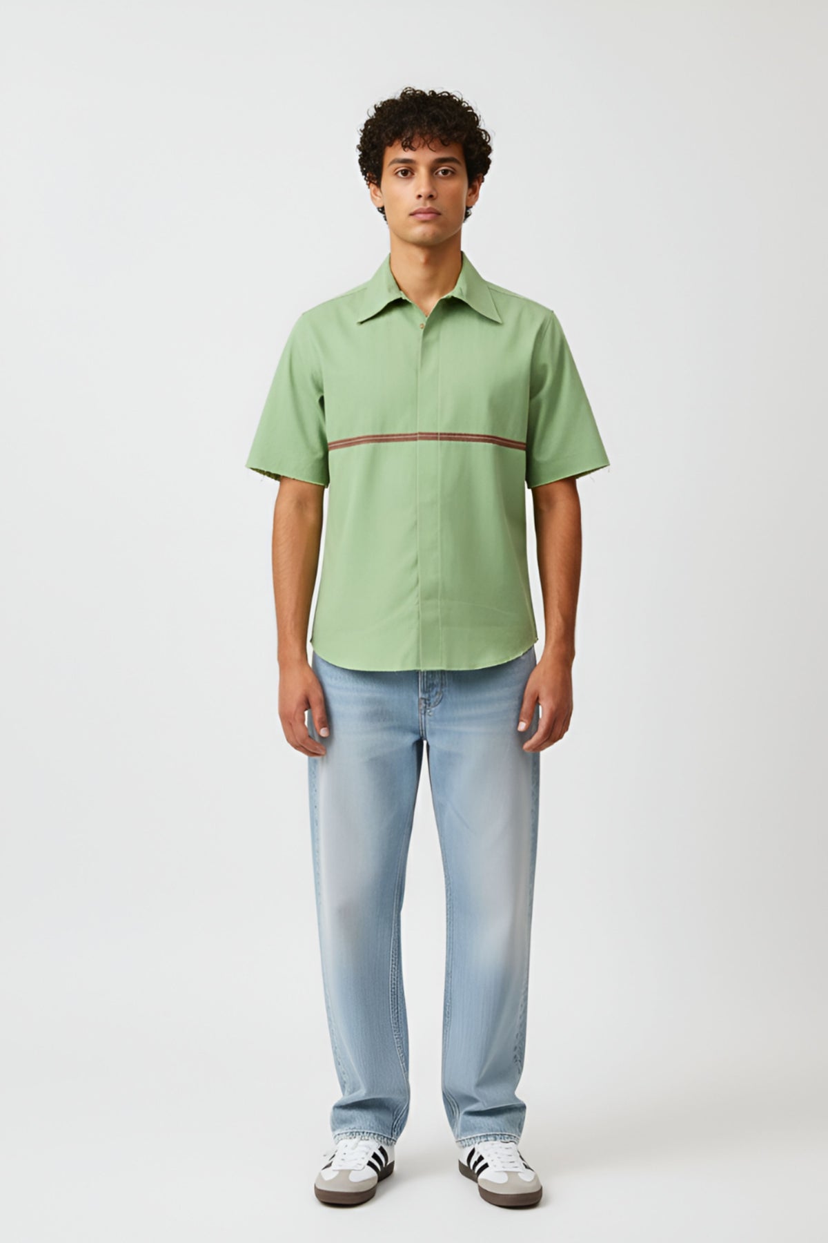 Asparagus Green-tuscan Shirt