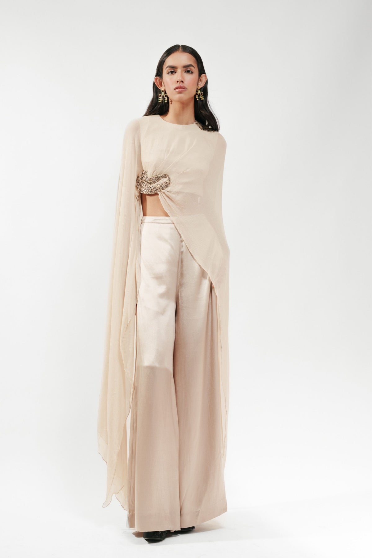 Draped Cape Set