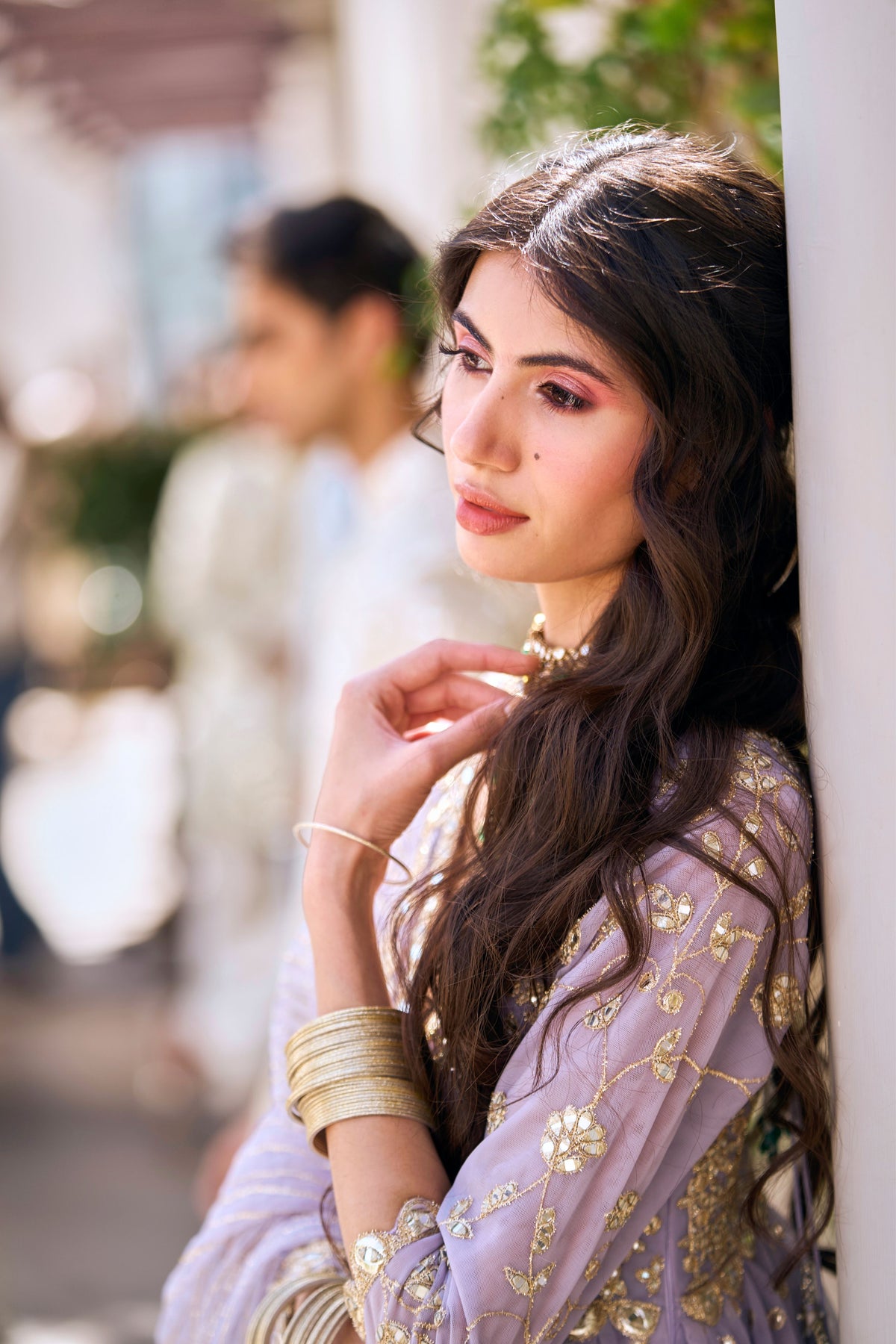 Martini Lilac Anarkali Set