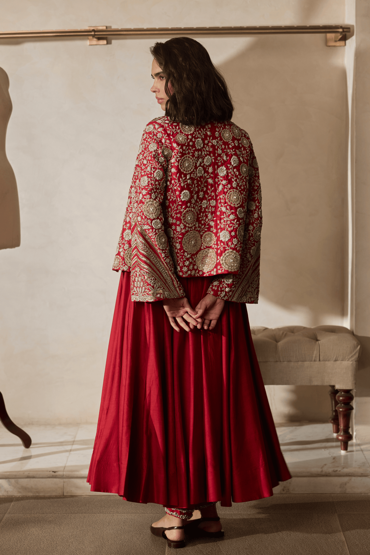 Petra Jacket Anarkali Set