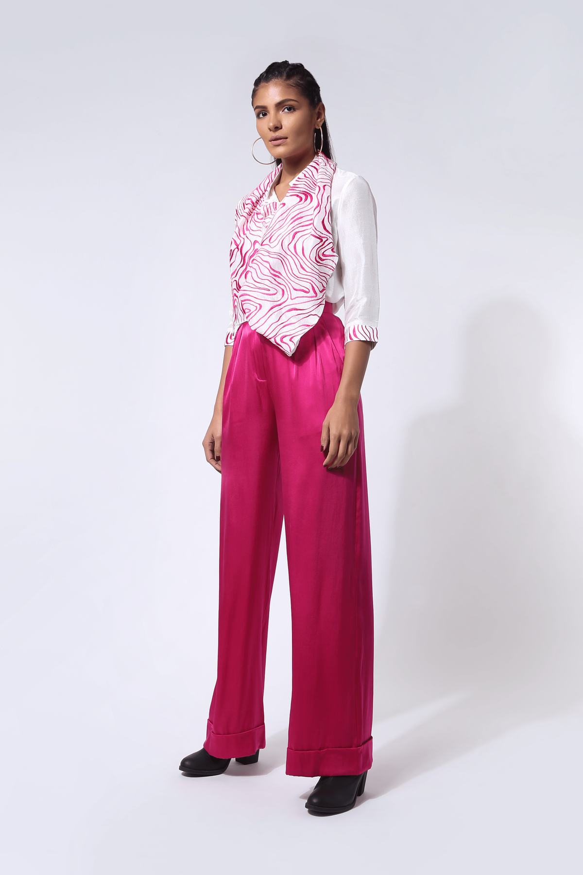 Flora Scarf Shirt