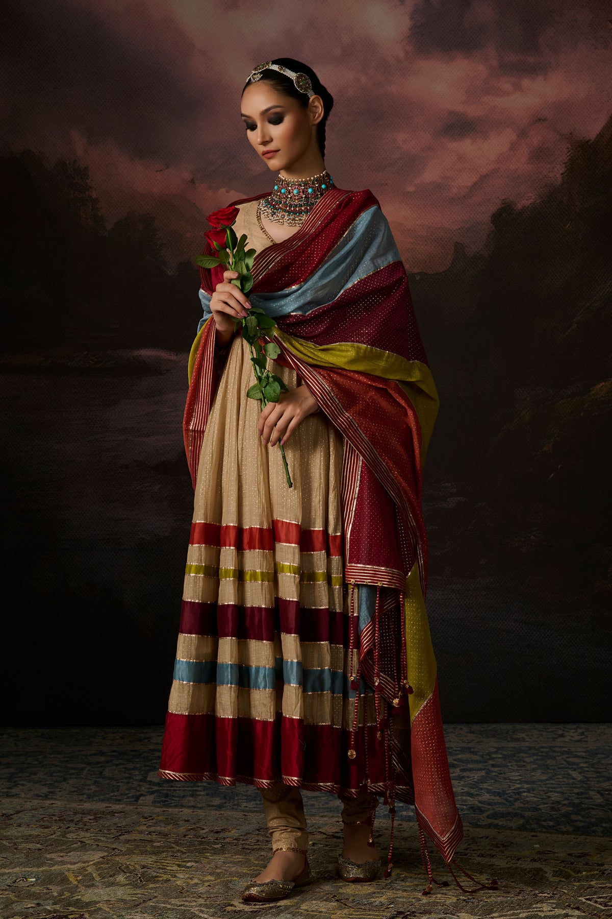 Naira Anarkali Set