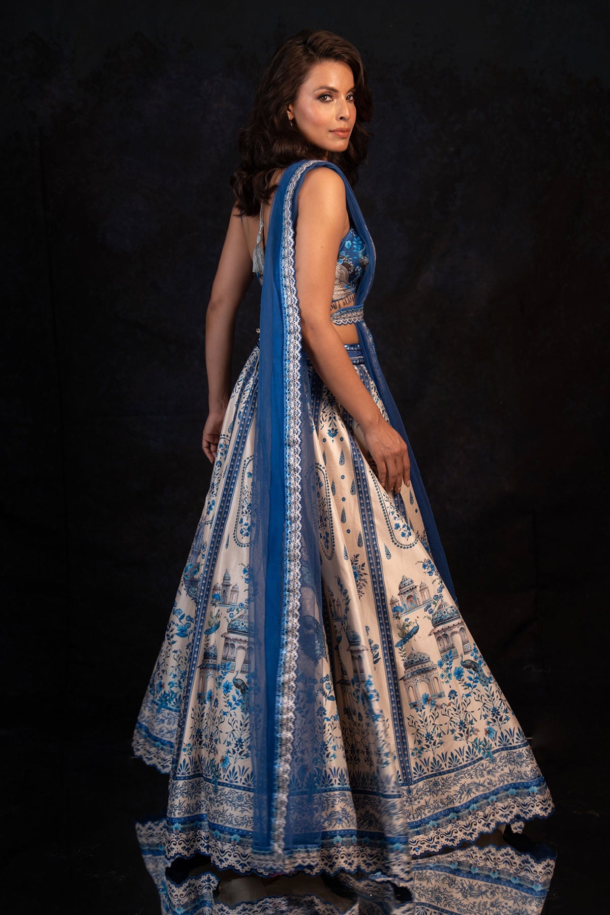 Neel Mahal Lehenga Set