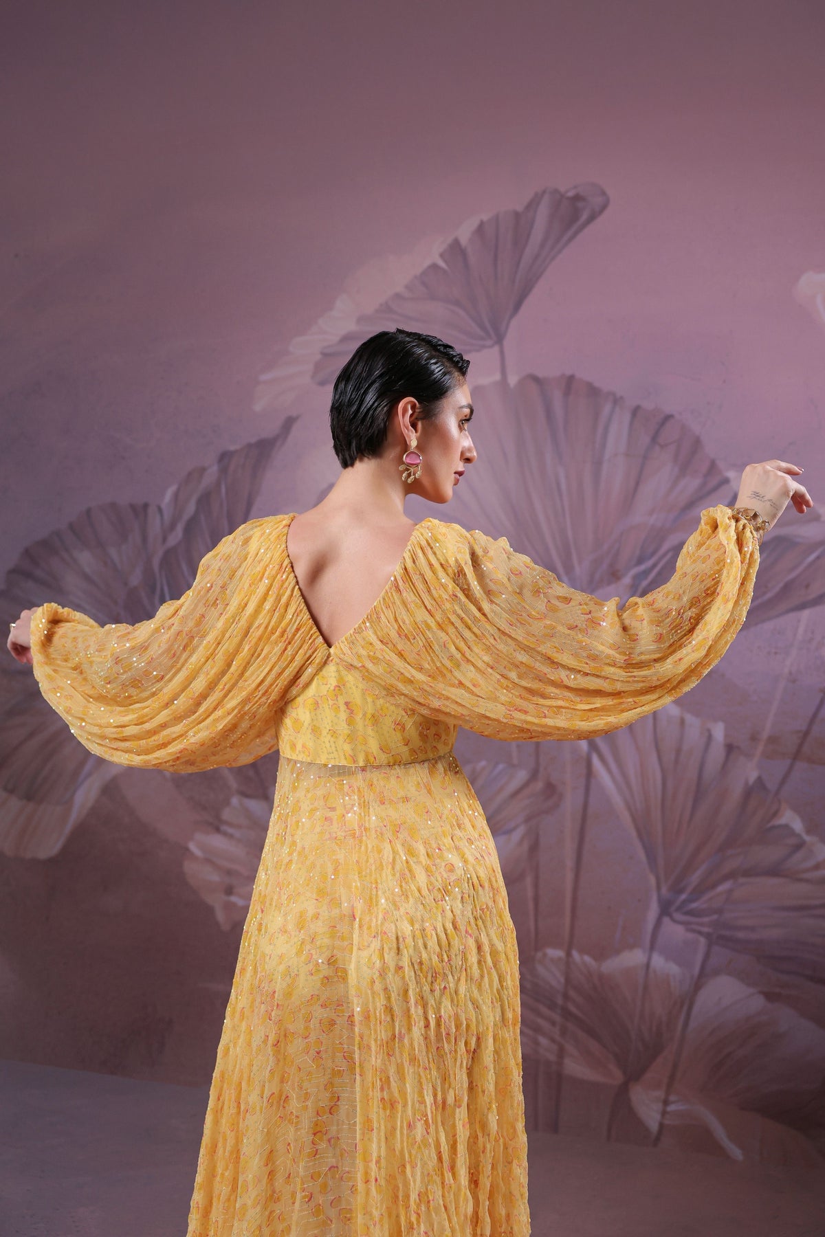 The Butter Yellow Flury&#39;s Jacket Set