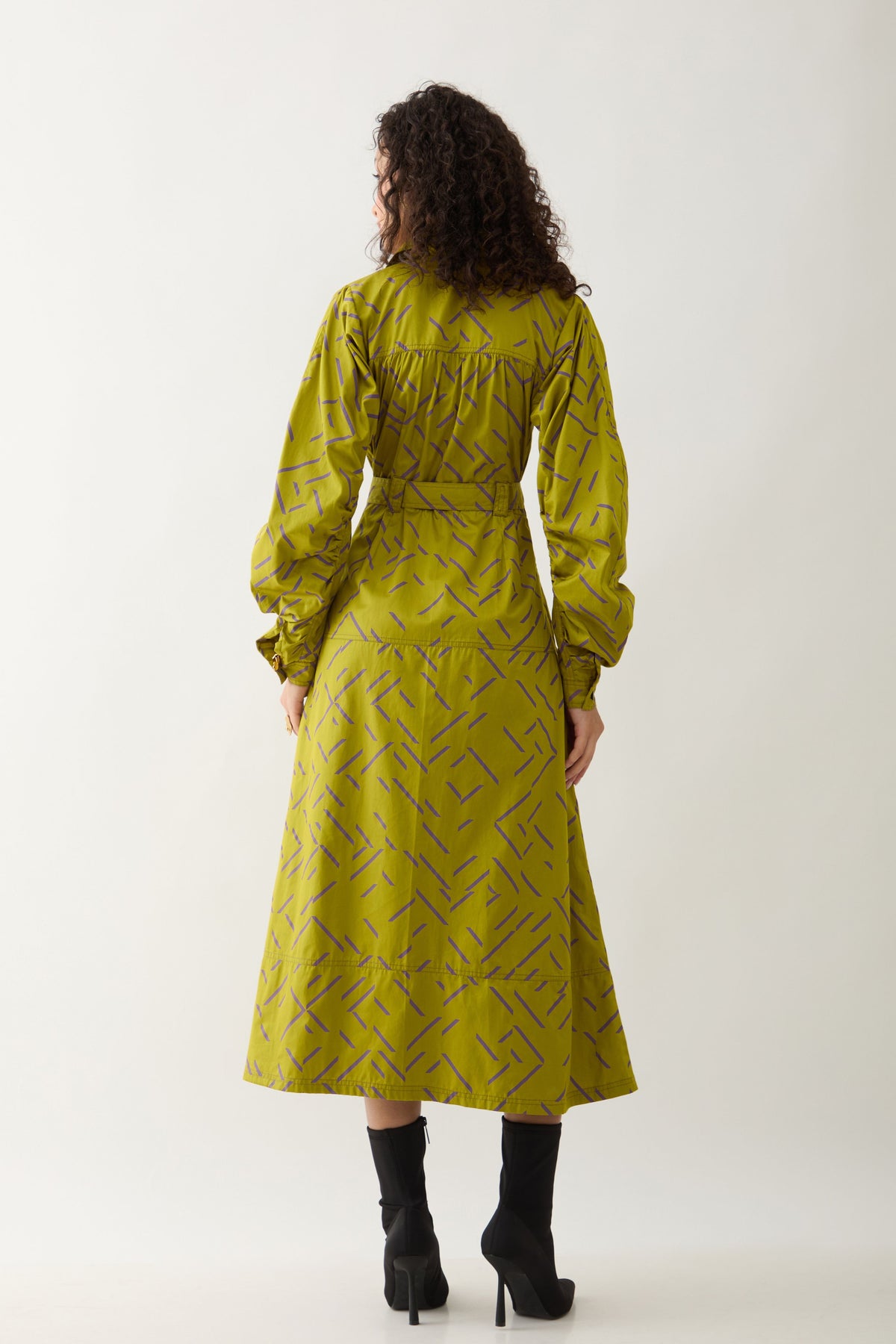 Anika Leaf Dress