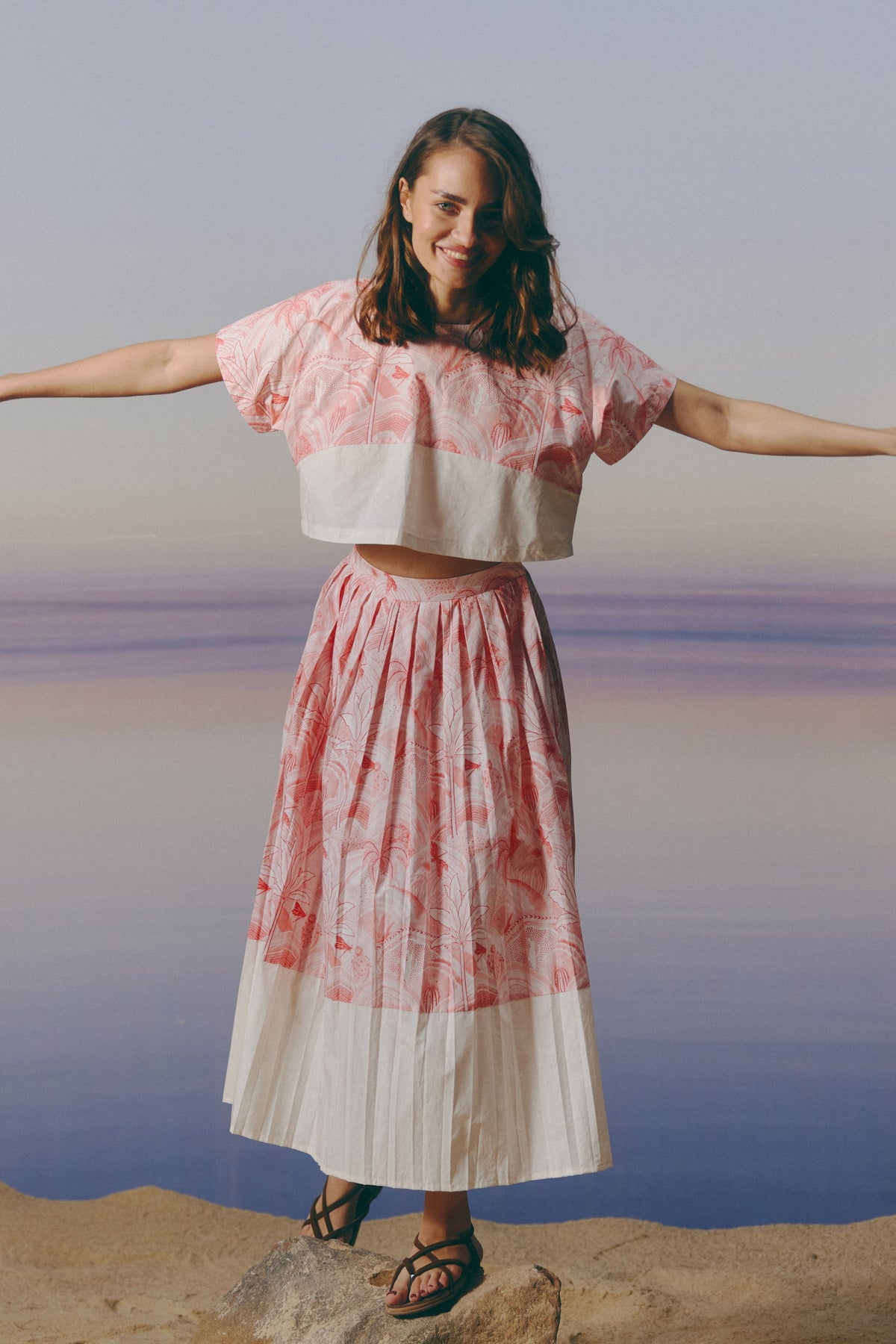 Menorca Dragon Fly Skirt Set