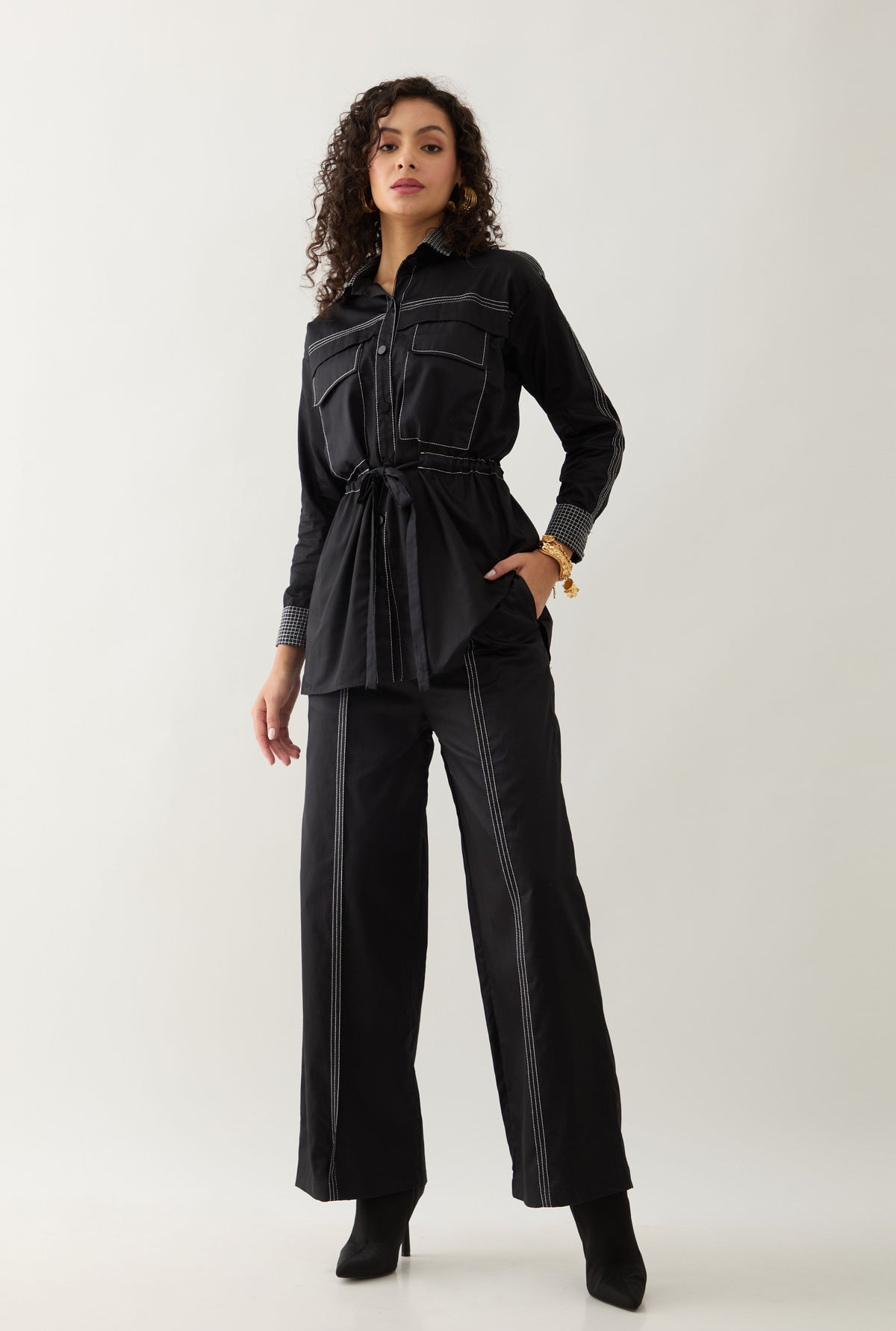 Black Safa Set
