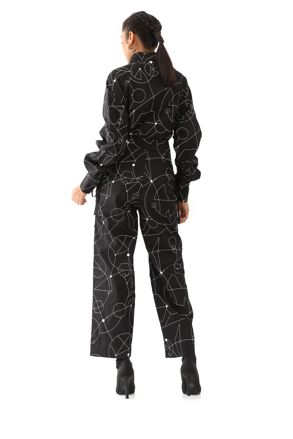 Malli Co-ord Set - Black