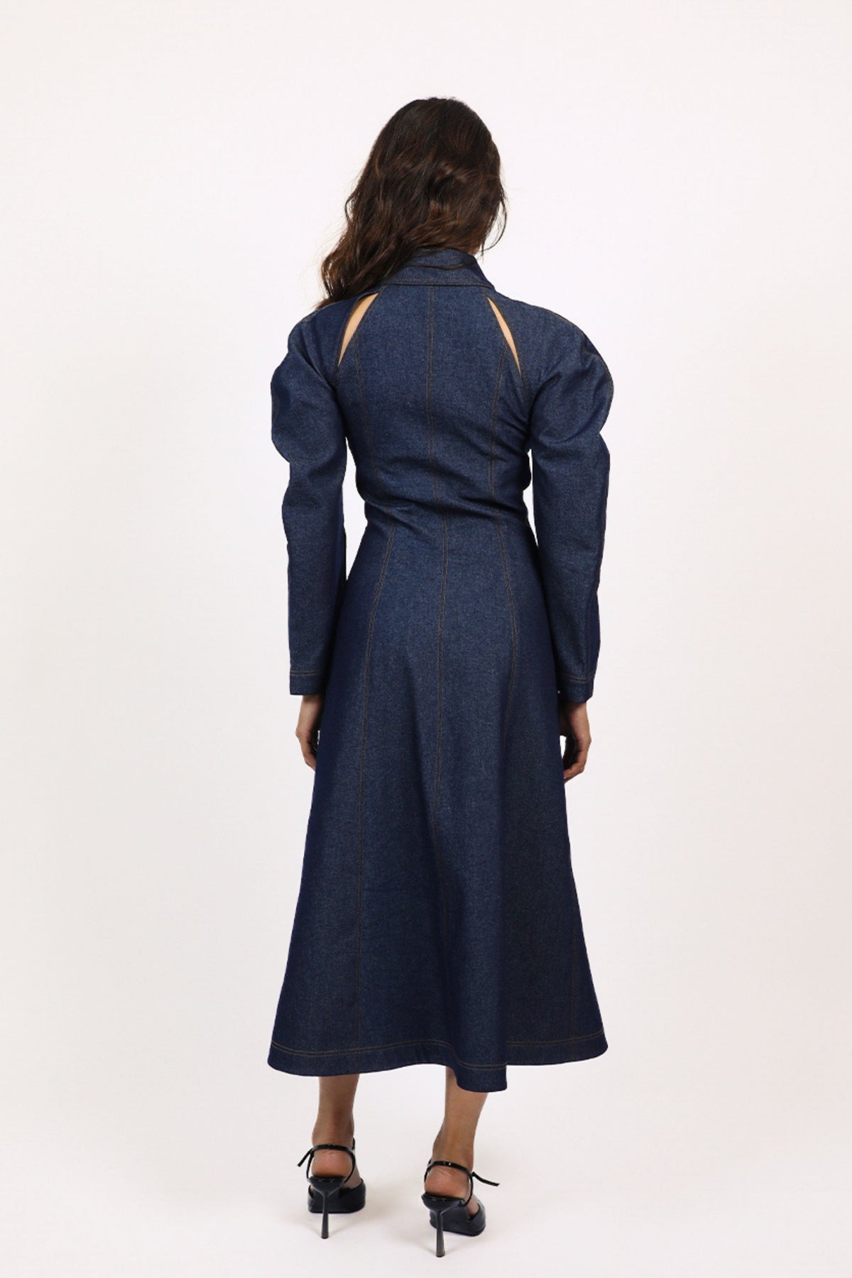 Denim Zip Dress
