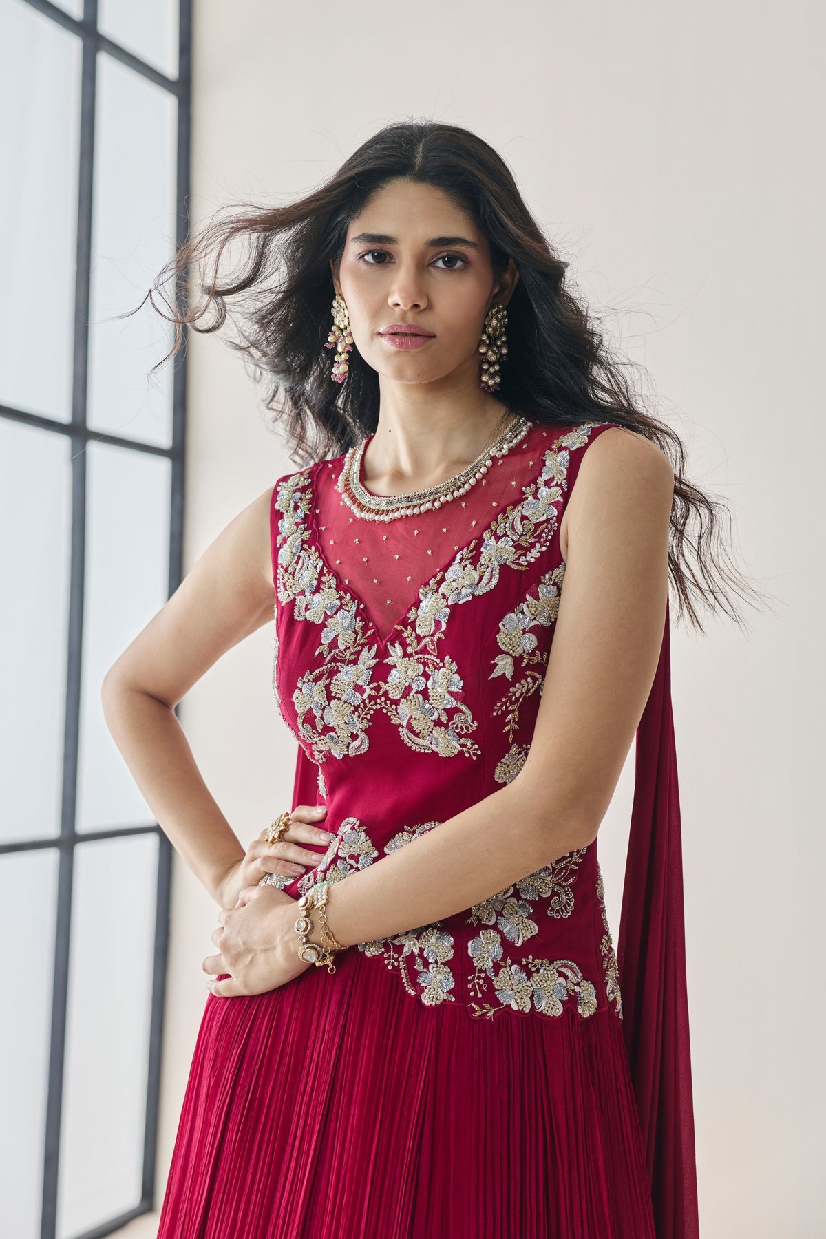 Evelina Berry Gown