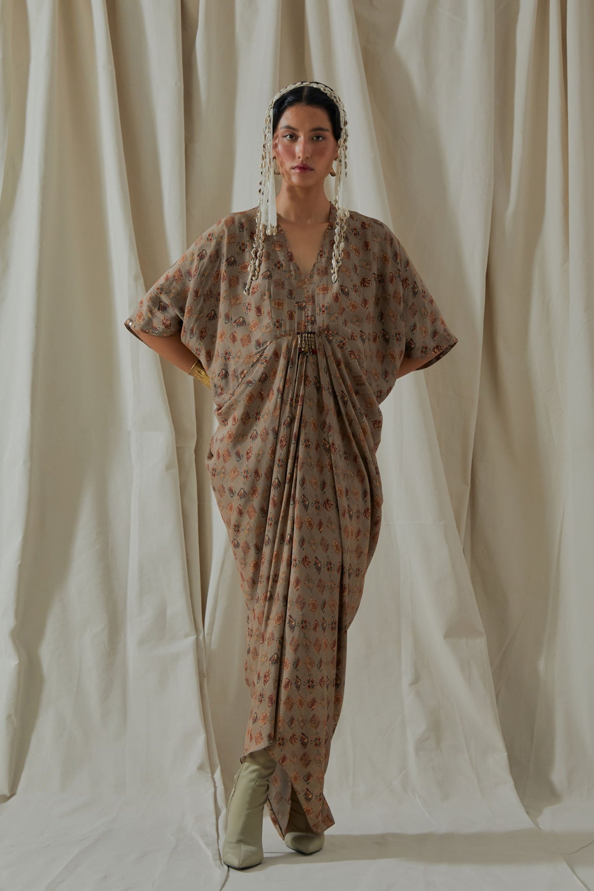 Zuri Gilet With Kaftan