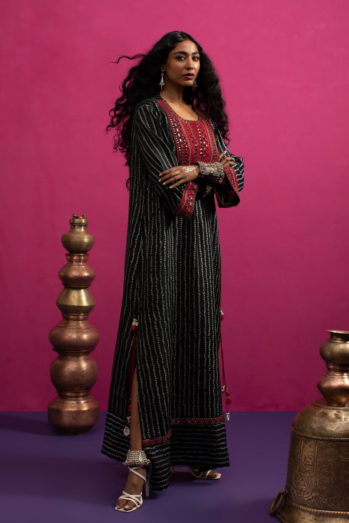 Bandhani Magic Kaftan