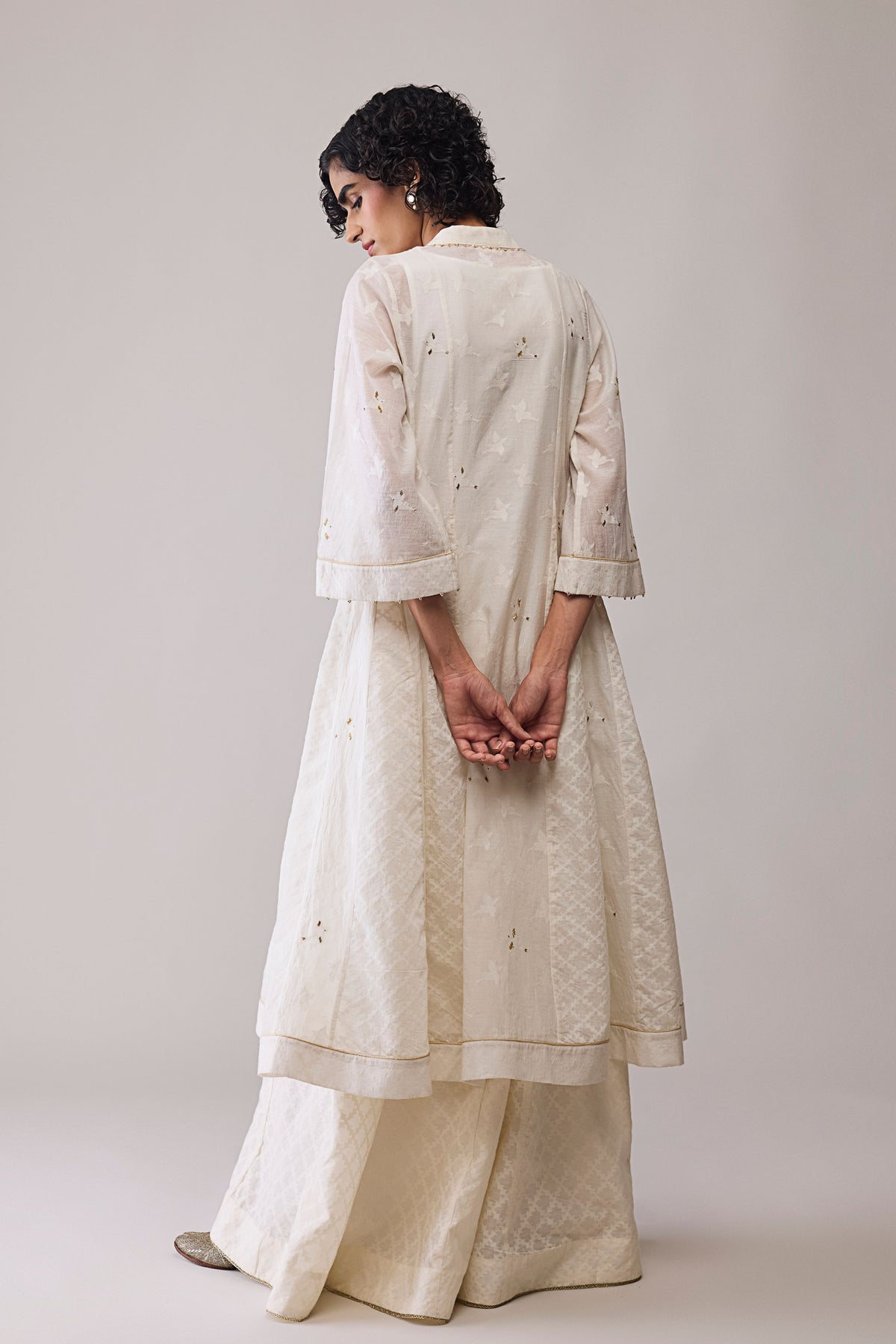 Ayesha Ivory Kurta Set