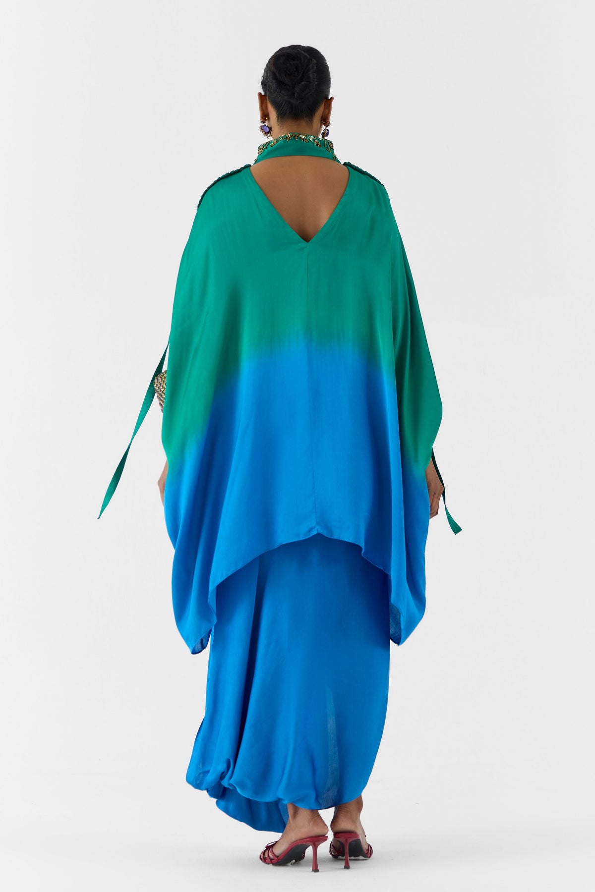 Jasper Ombre Kaftan Set