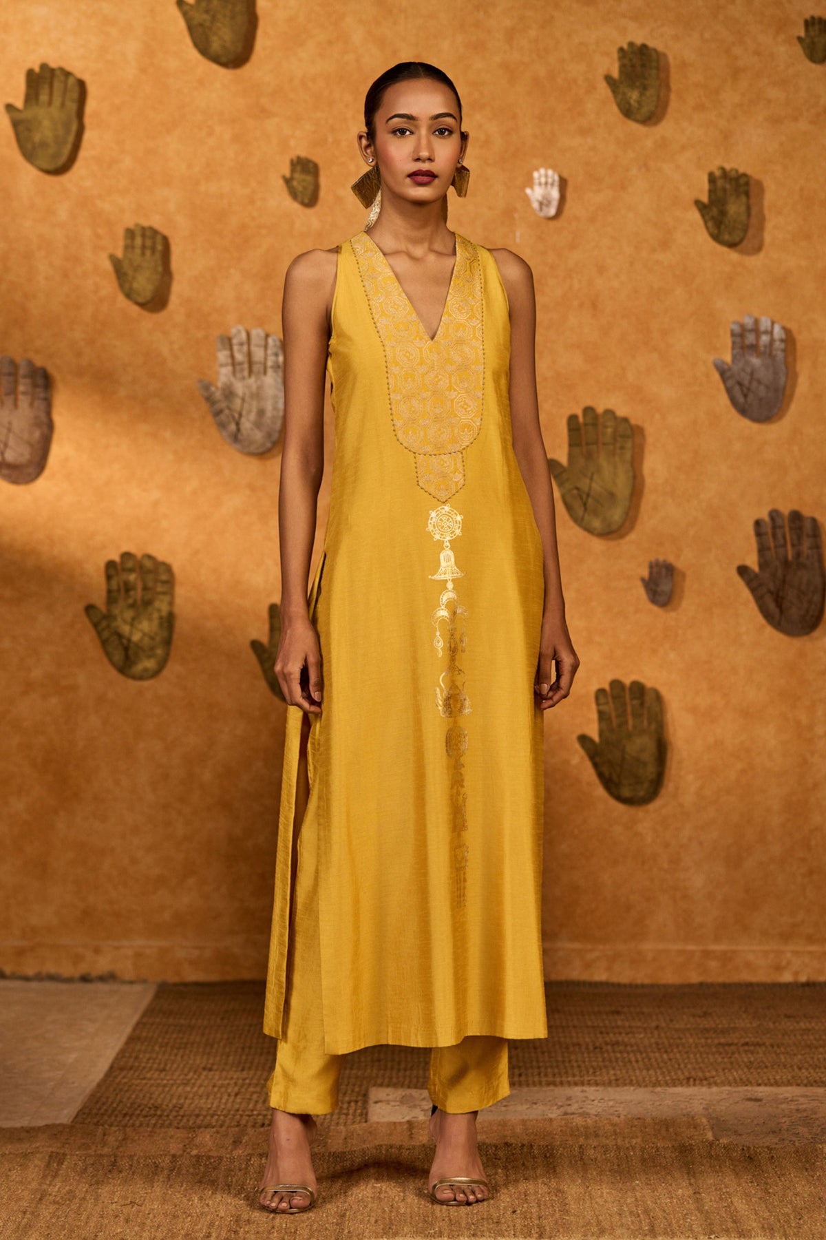 Spiced Ochre Jacket Set