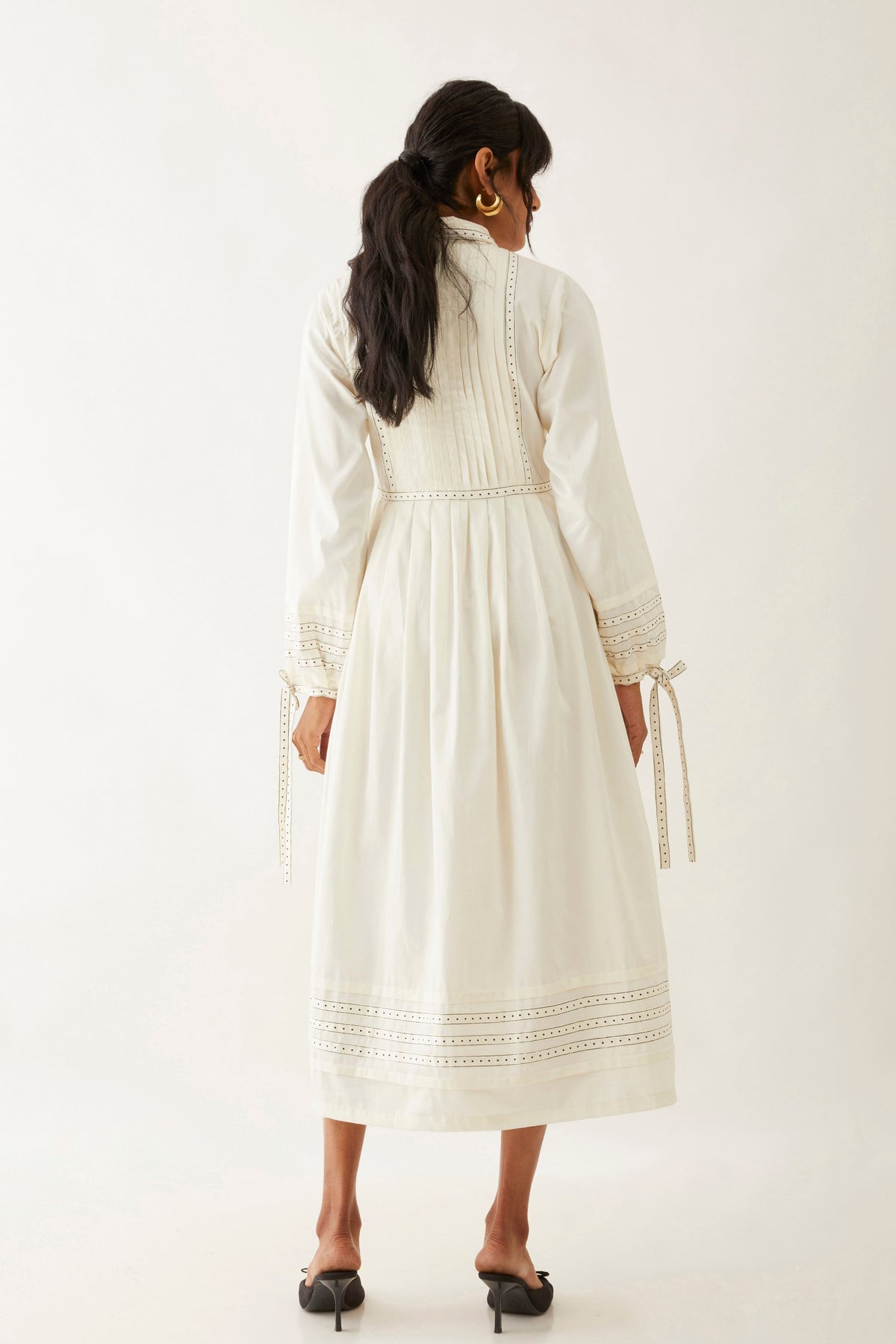 Masa Off White Dress