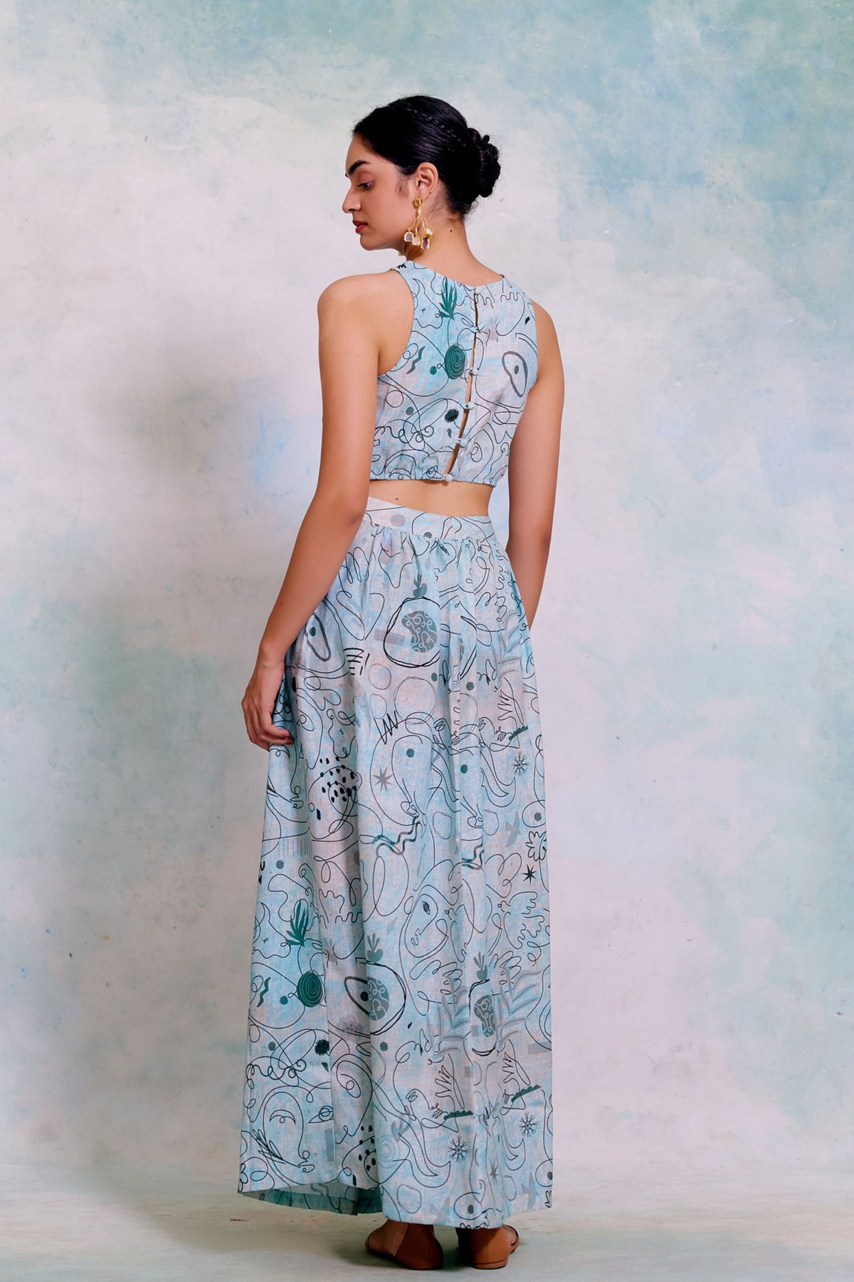 Ember Powder Blue Co-ord Set