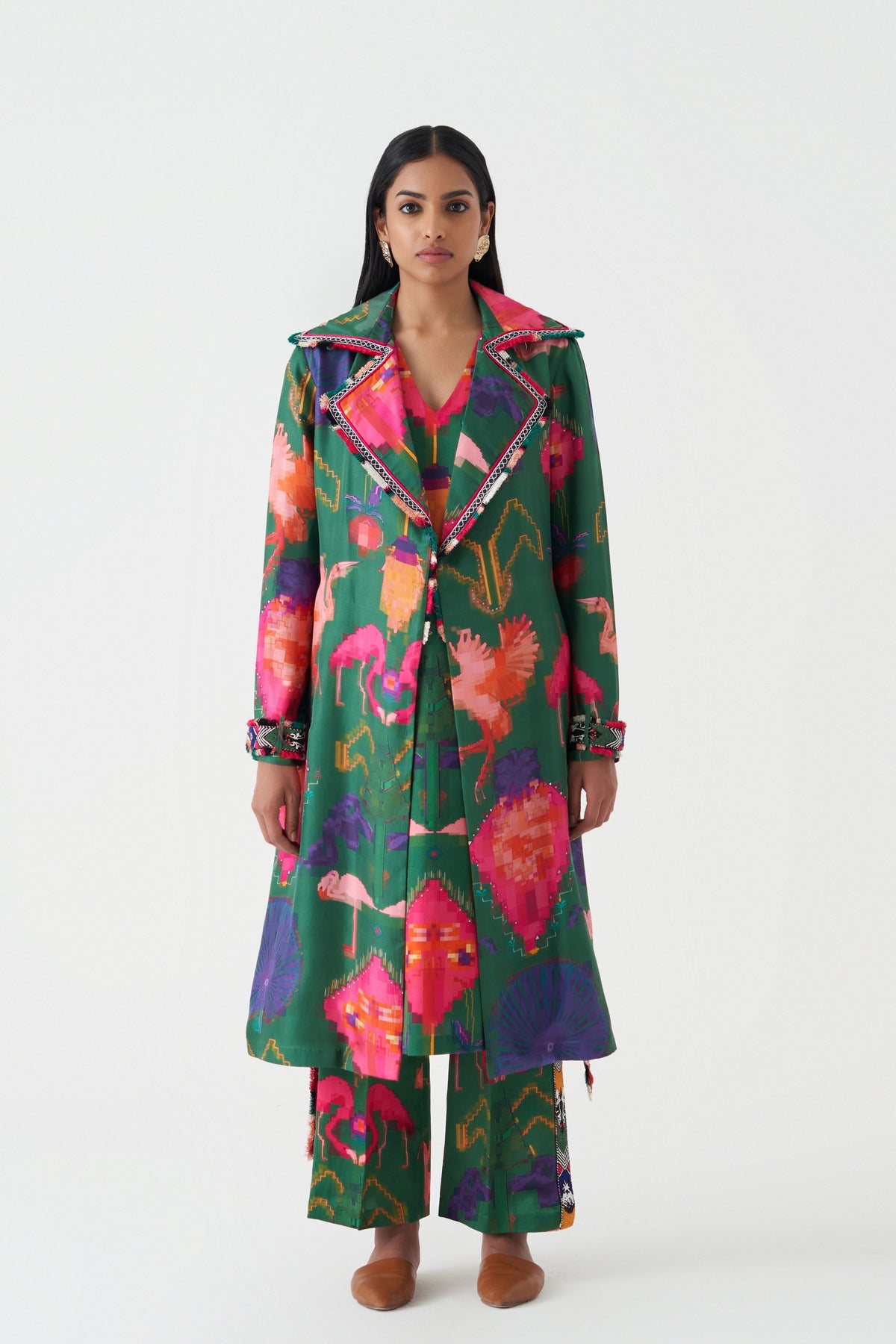 Oaxaca Verde Long Trench