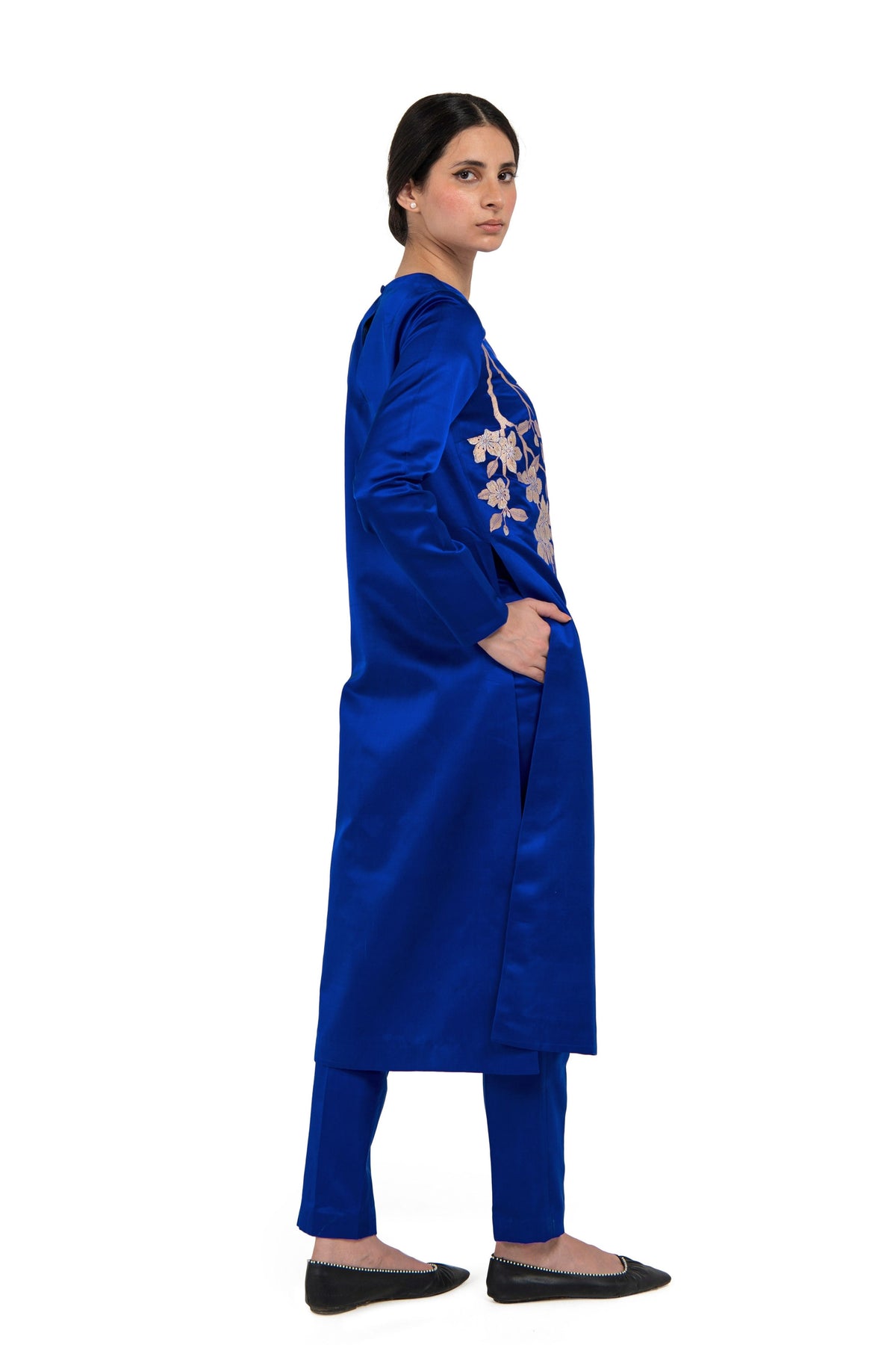Ruka &amp; Suzume Blue Kurta Set