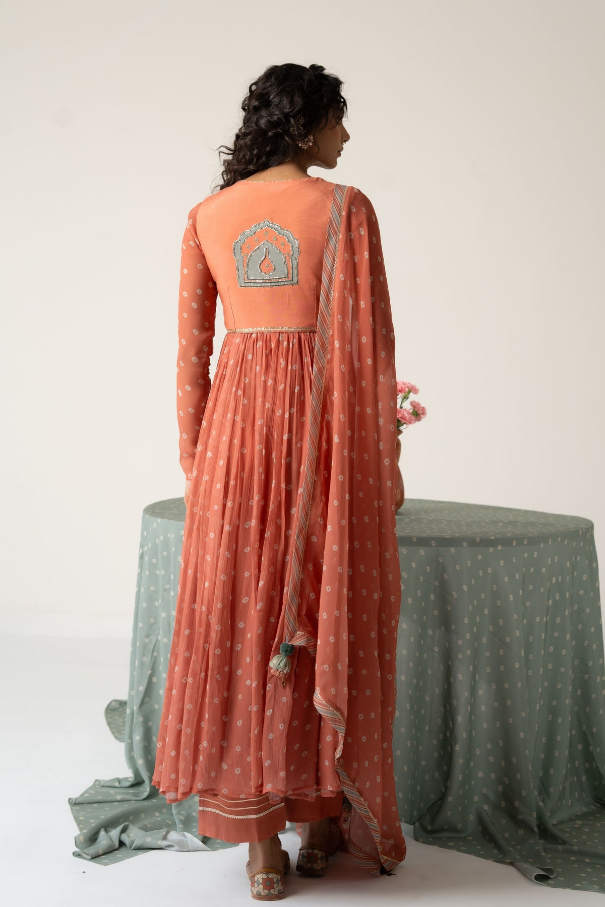 Rohiva  Anarkali Set