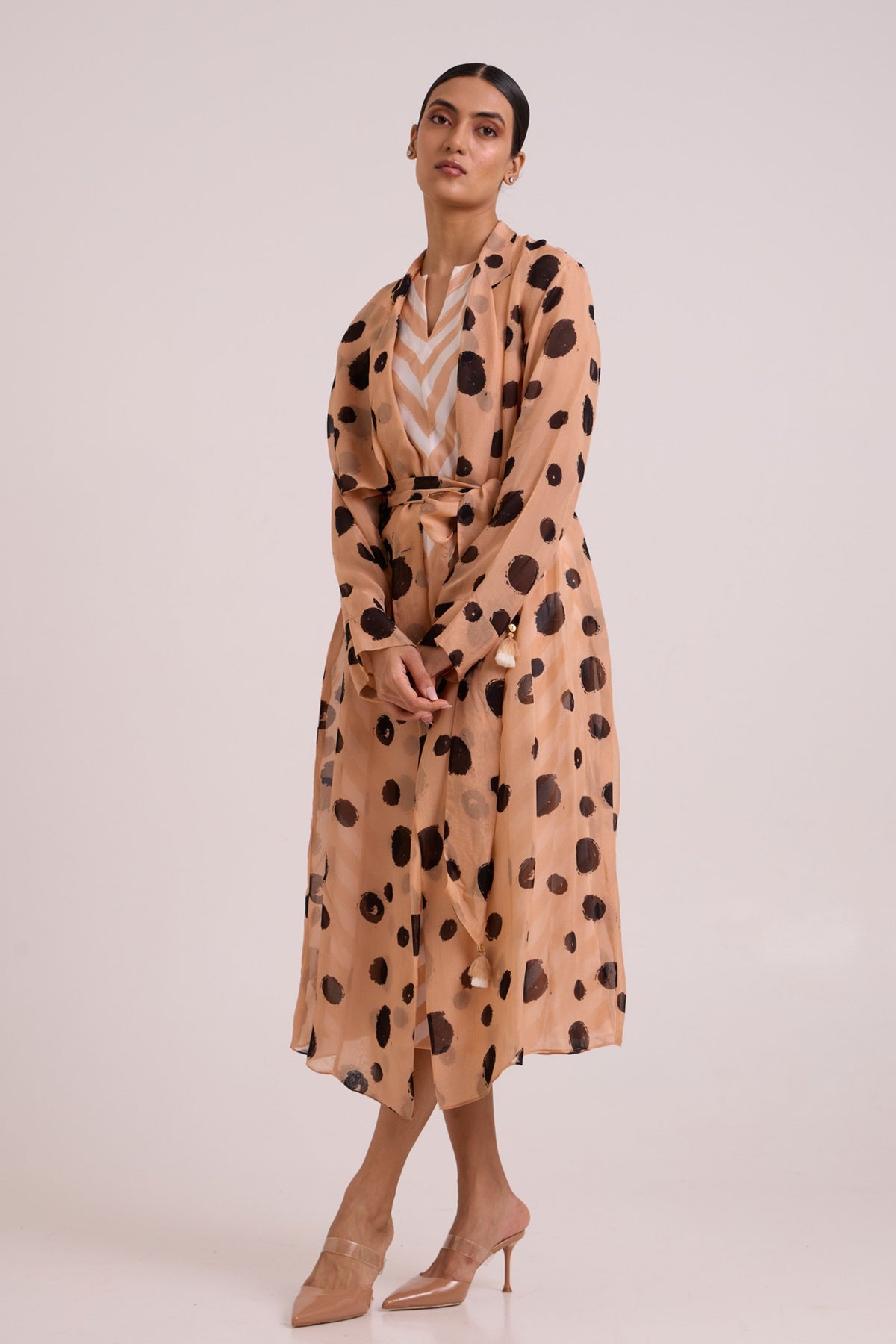 Neo Almond Slip Dress