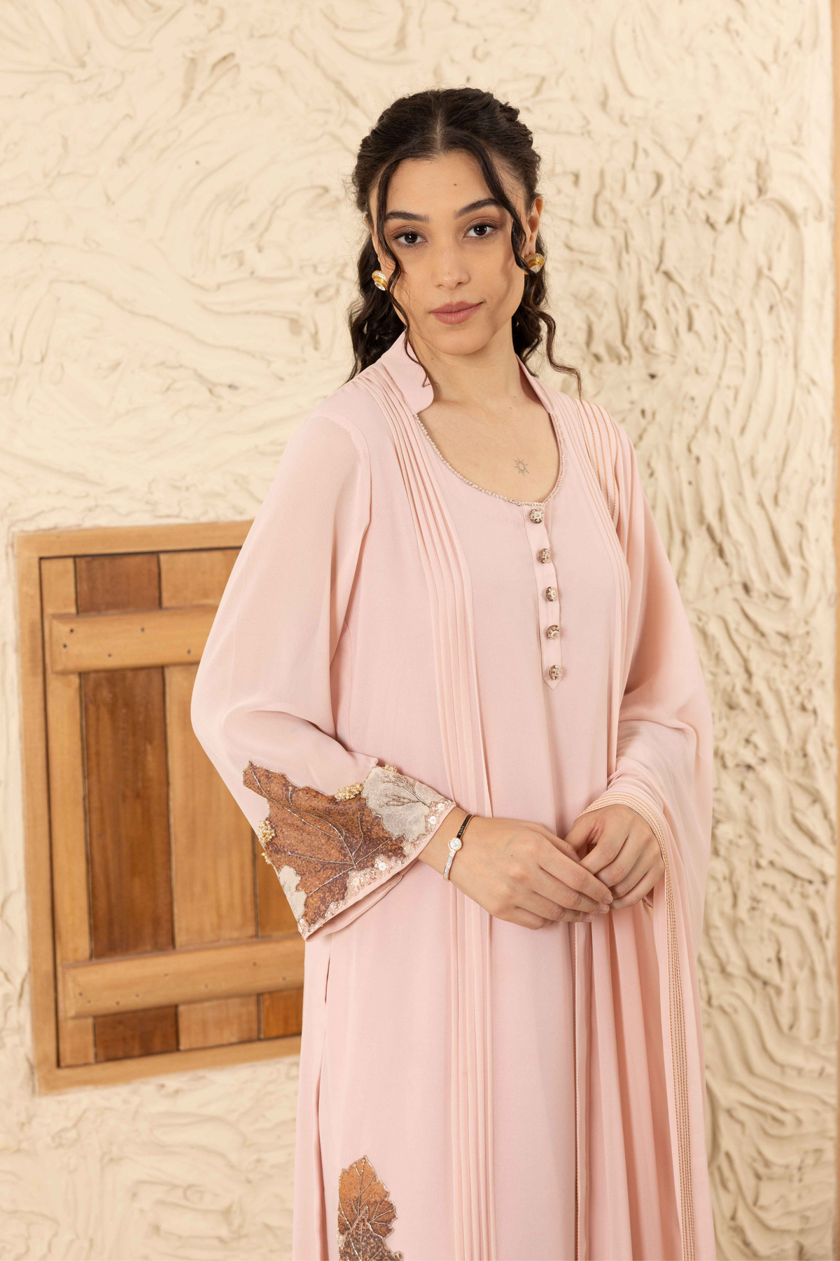 Anika Rose Pink Palazzo Set
