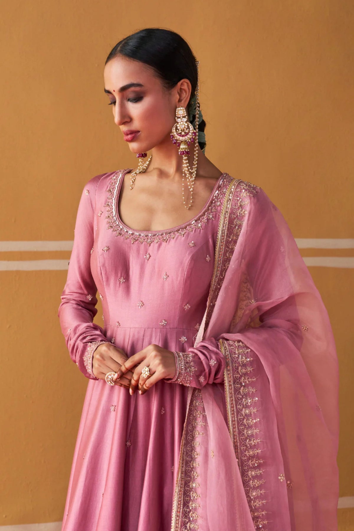 Pankul Anarkali Set