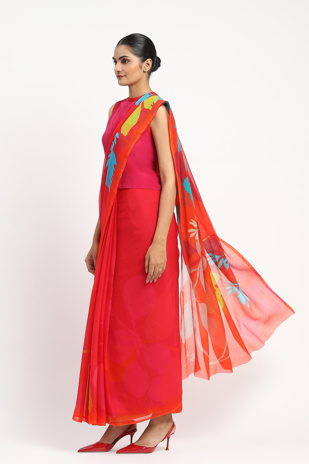 Regina Printed Saree