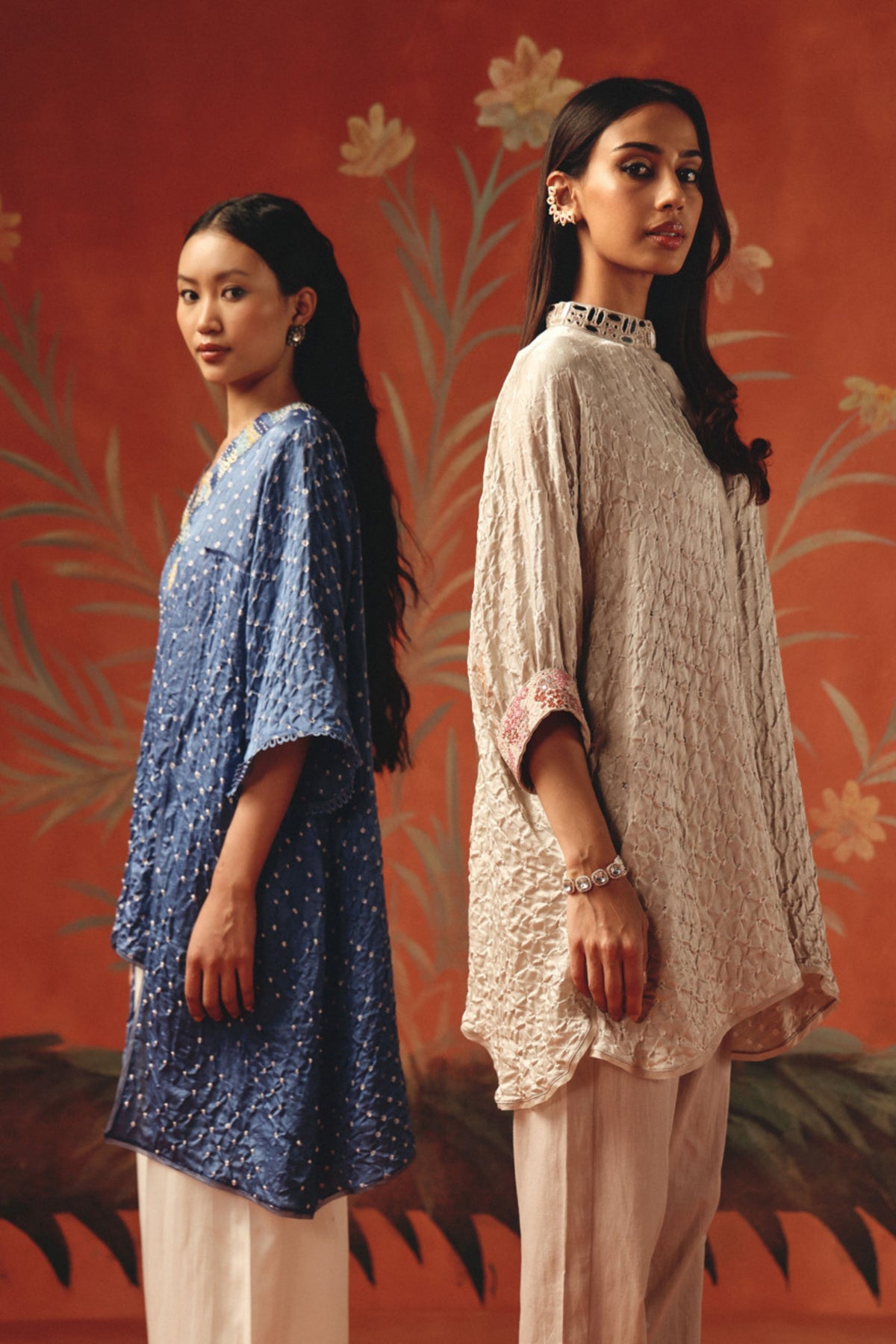 Long V Neck Tunic