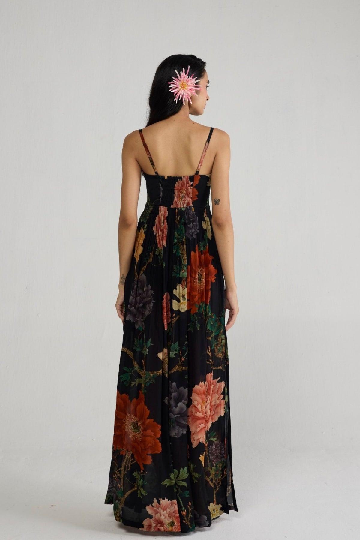 Himari Crepe Bralette Dress