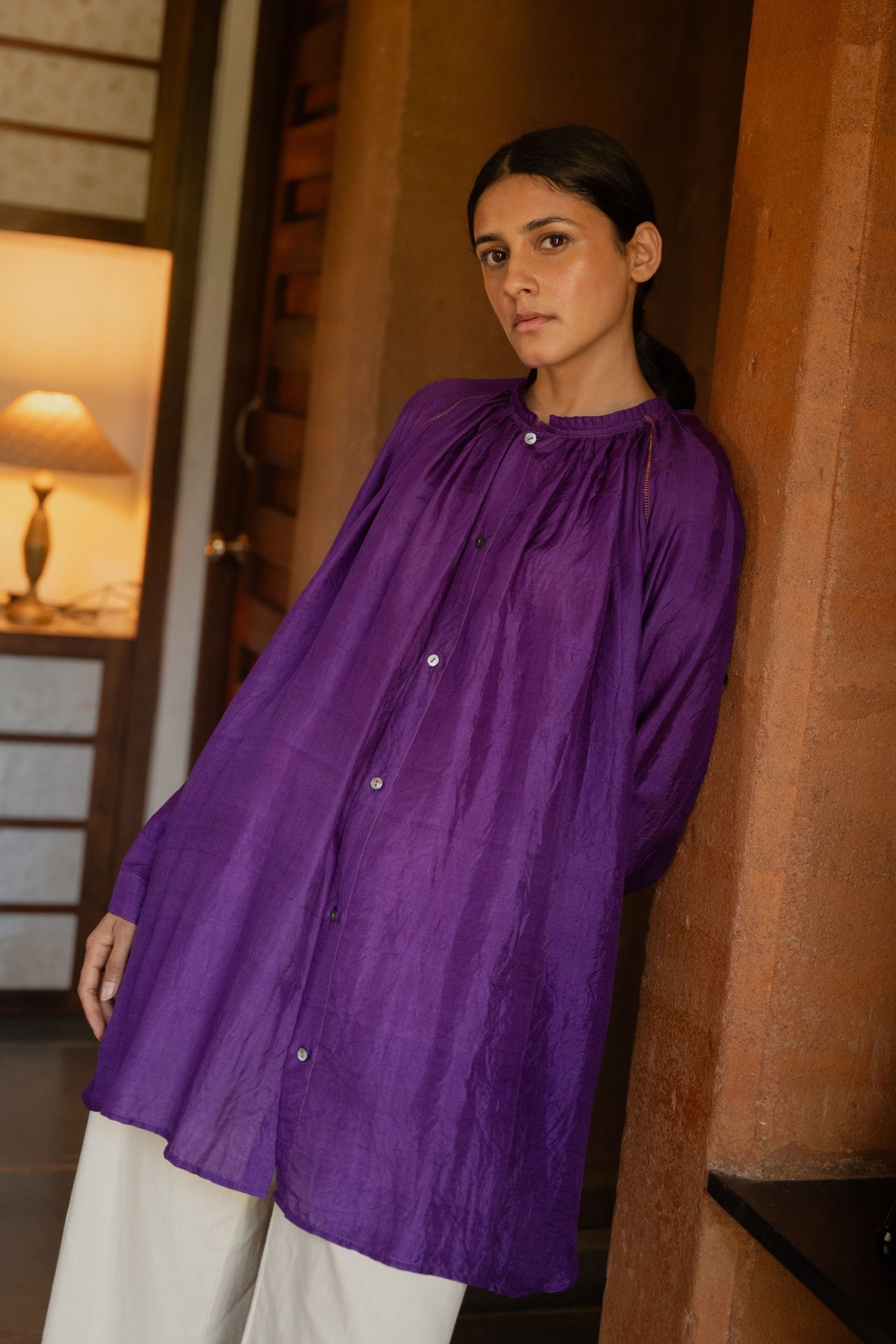 Purple Carol Top
