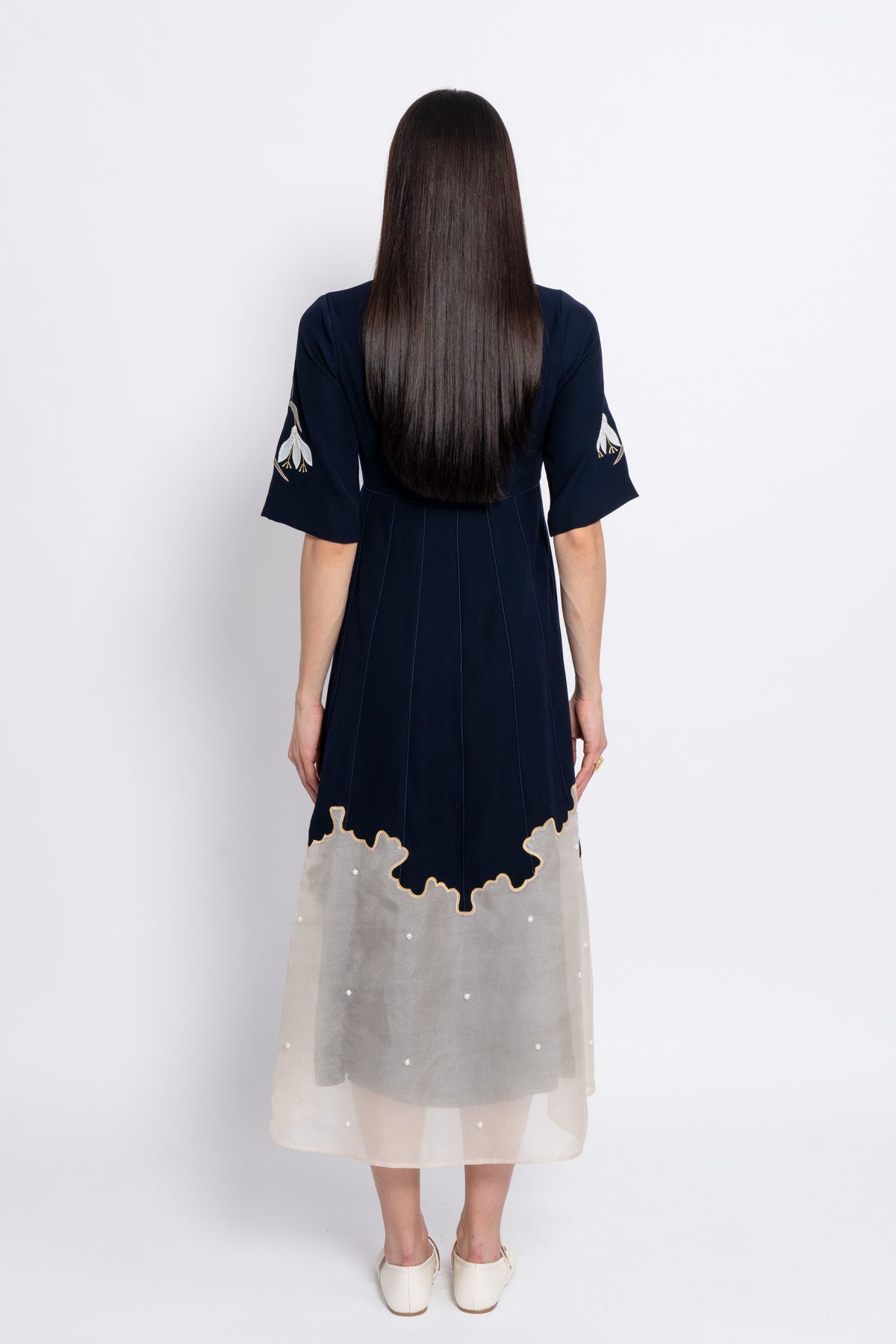 Madhya Navy Dress