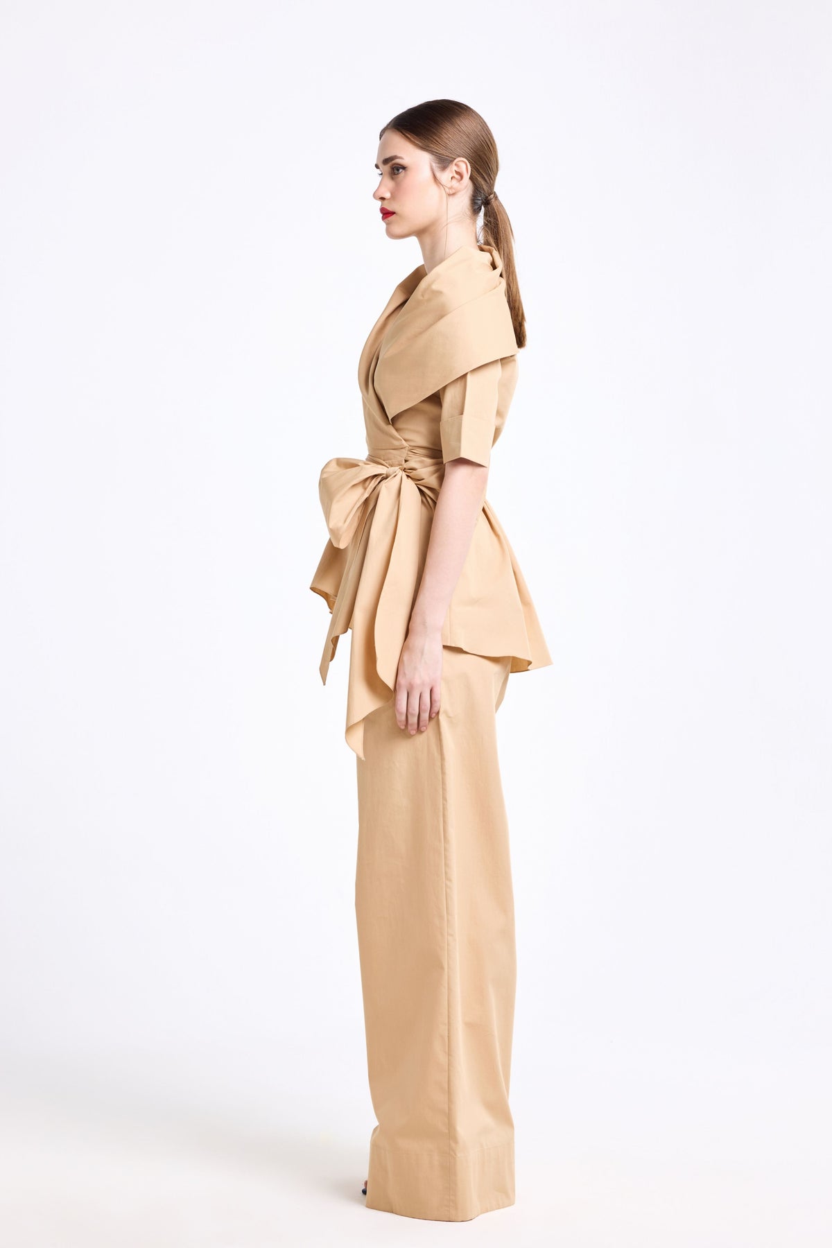 Wrap Top With Pants