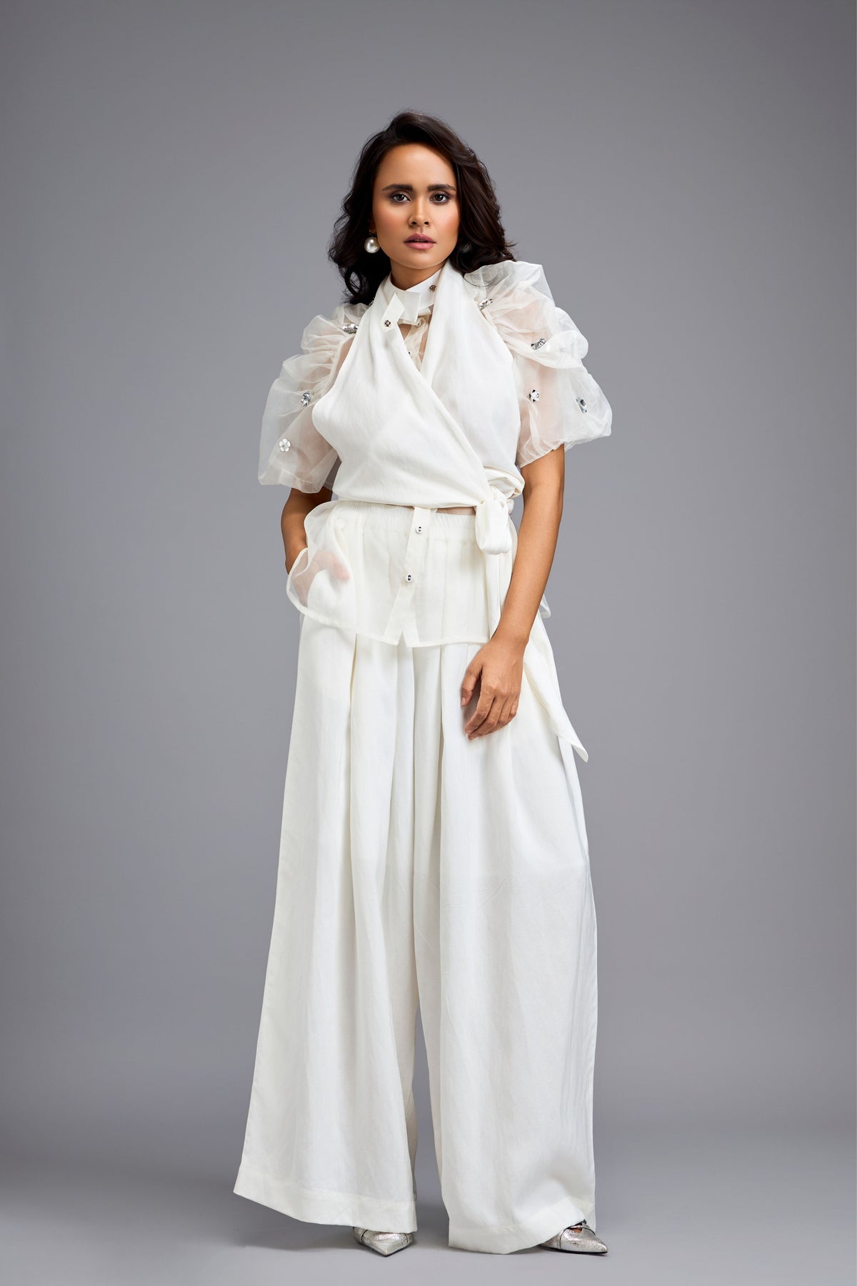 Flower Textured Co-ord Set