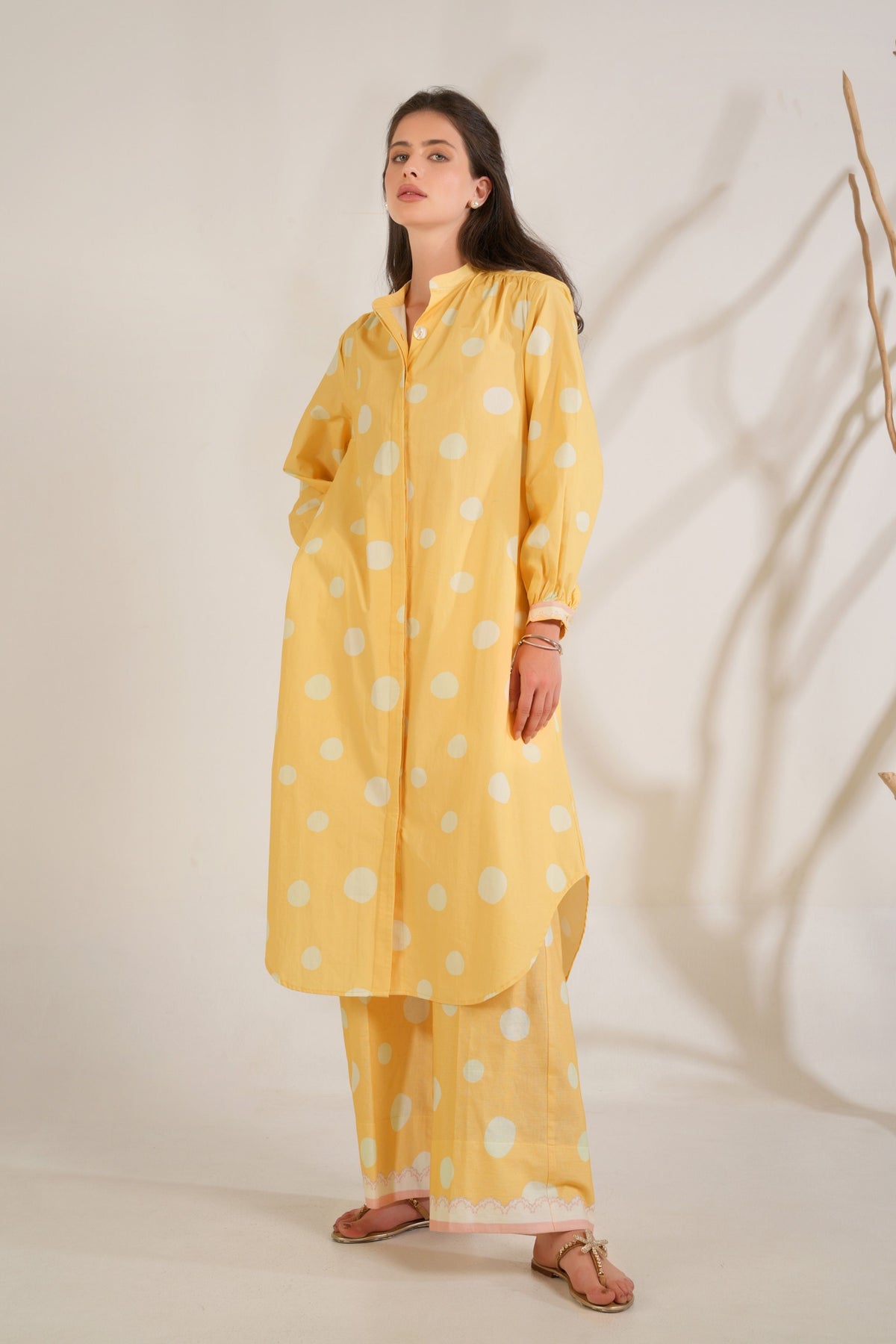 Lemon Sorbet Shirt Dress