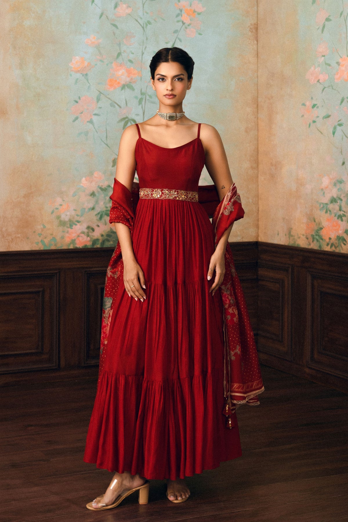 Viola Anarkali Set