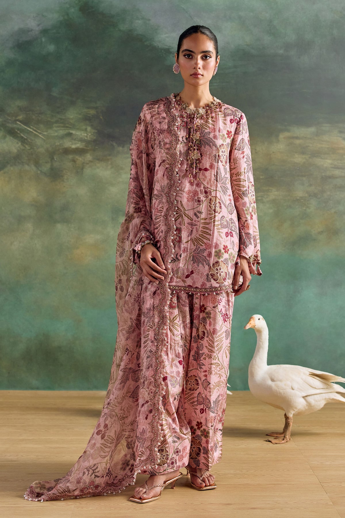 Bloom Short Kurta Set