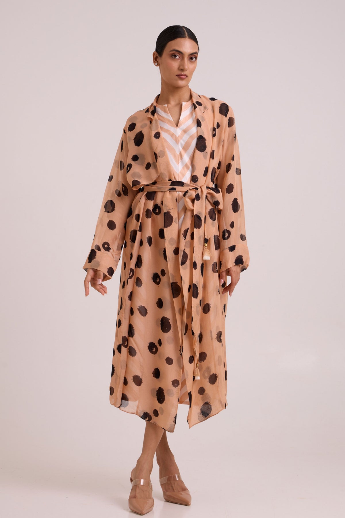 Neo Almond Slip Dress