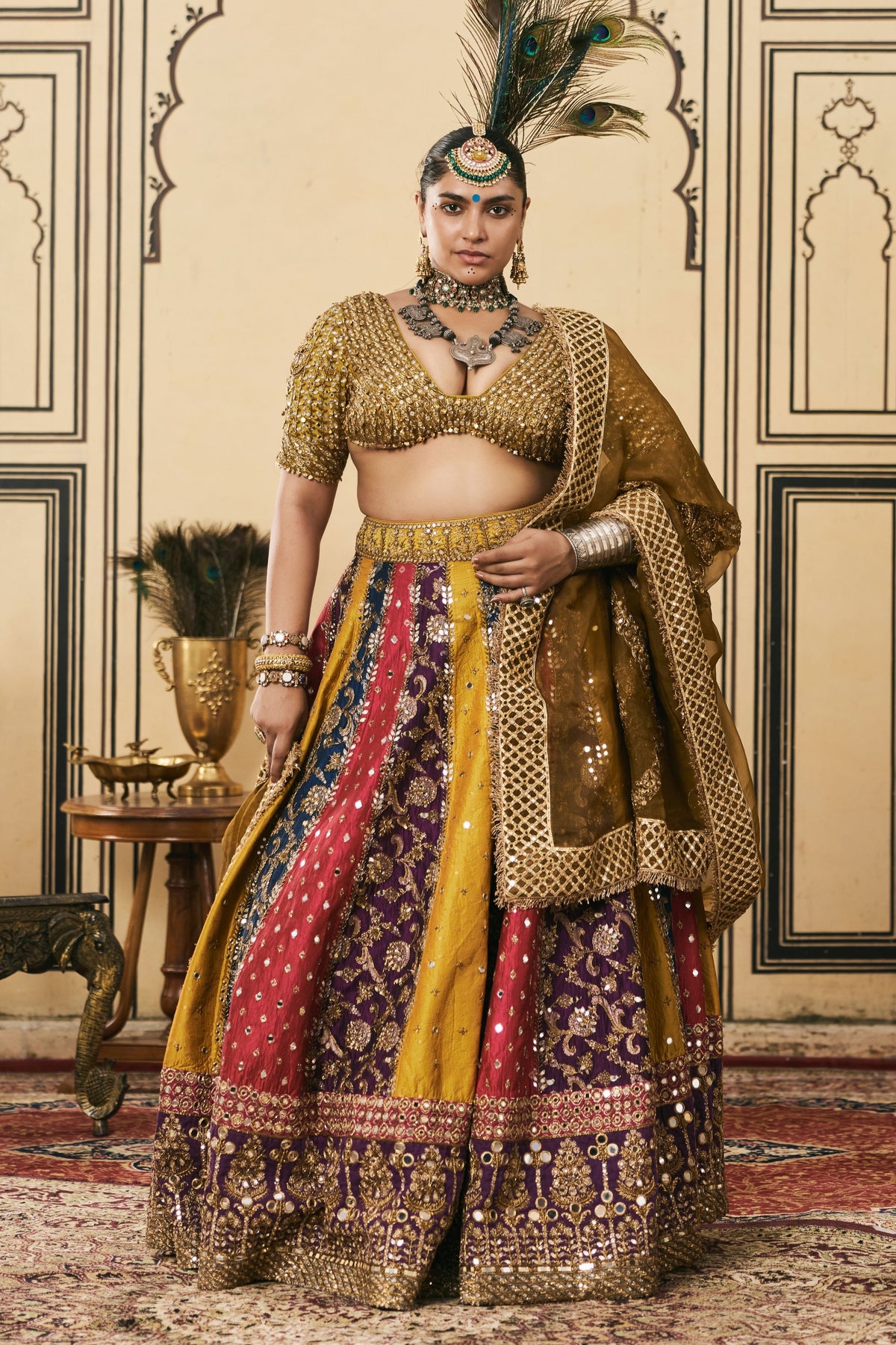 Rangotsav Organza Lehenga Set