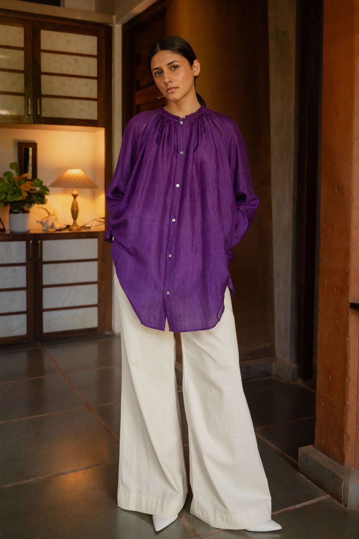 Purple Carol Top