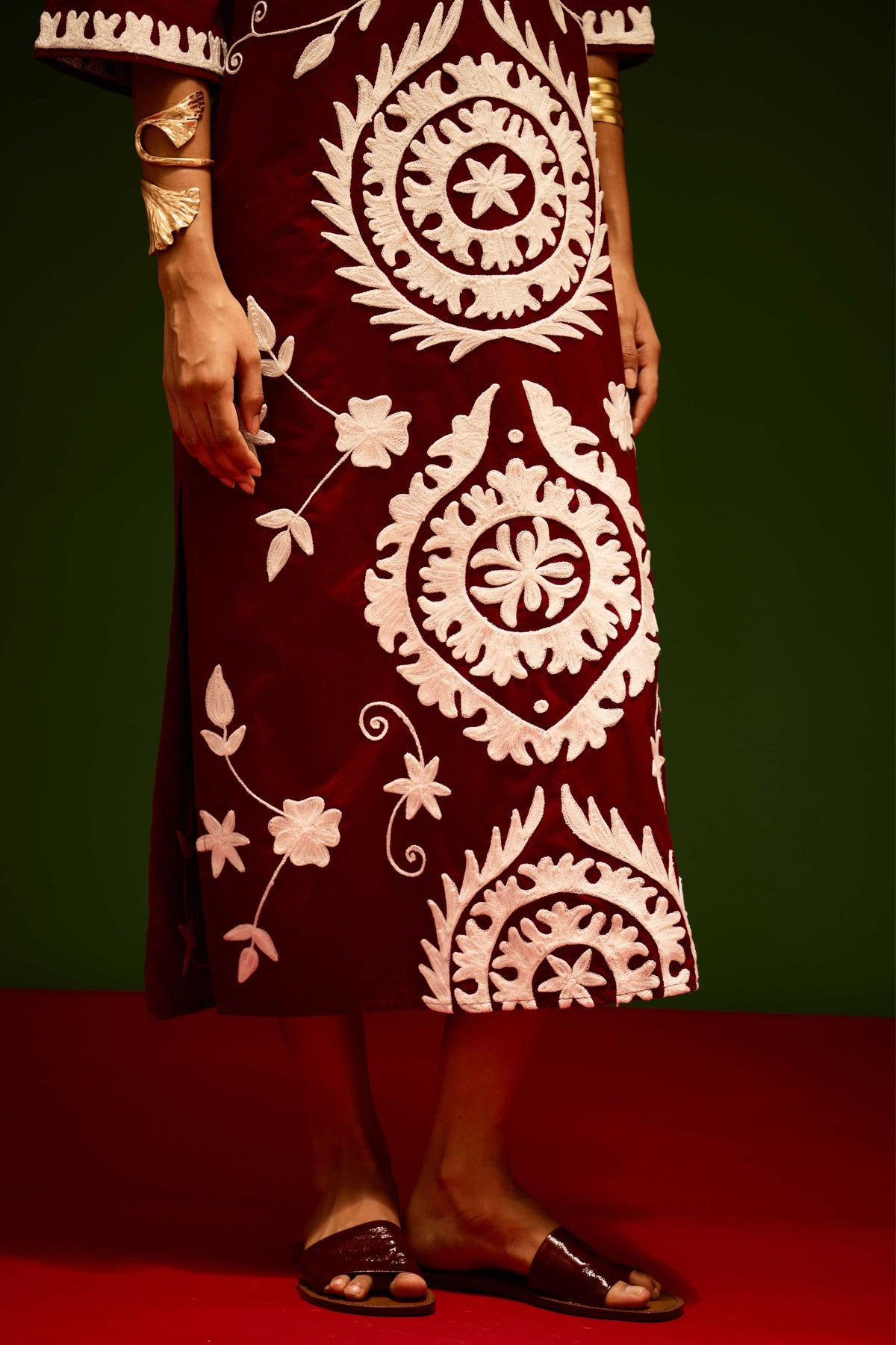 Burgundy Maxi Dress