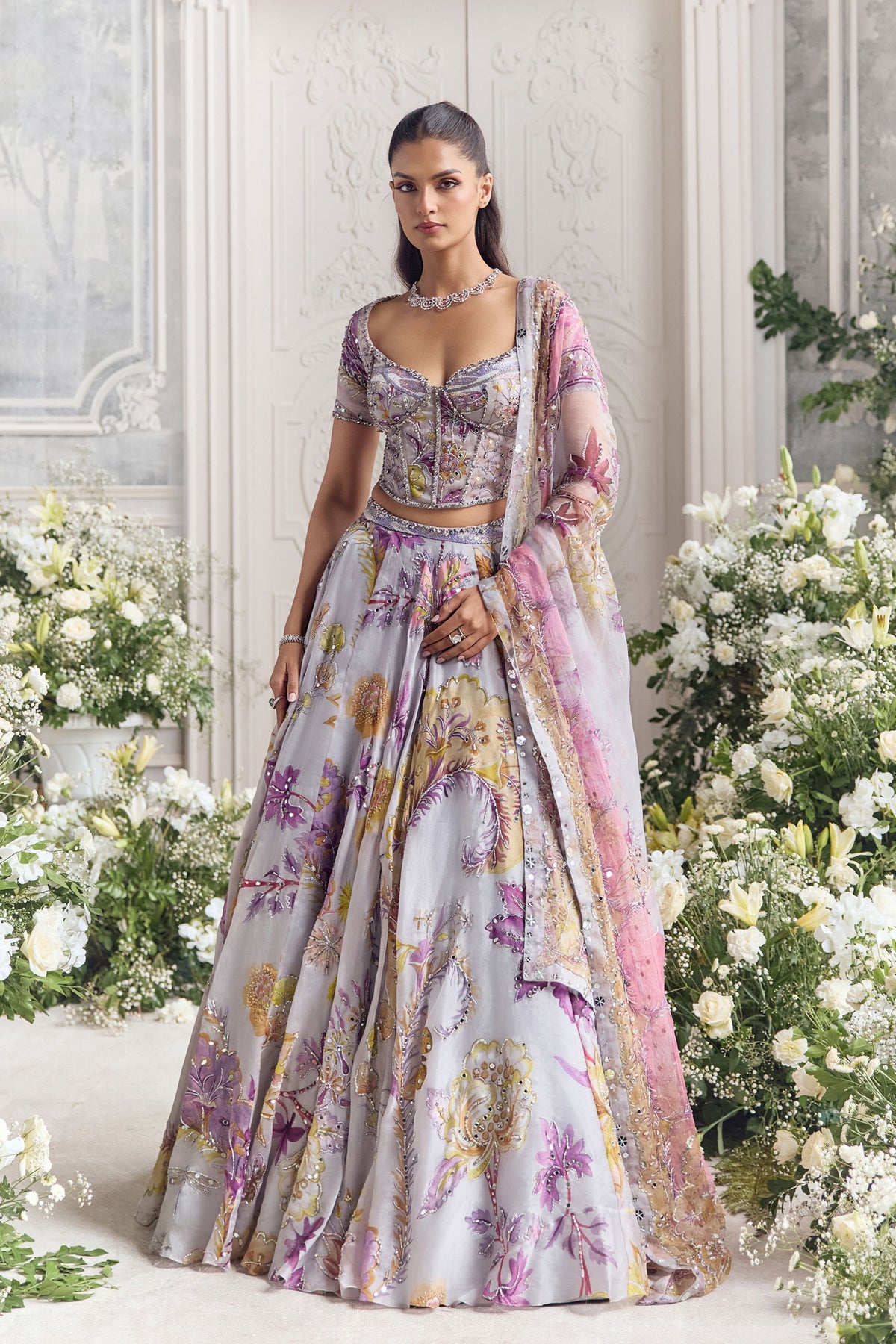 Wafiya Lehenga Set