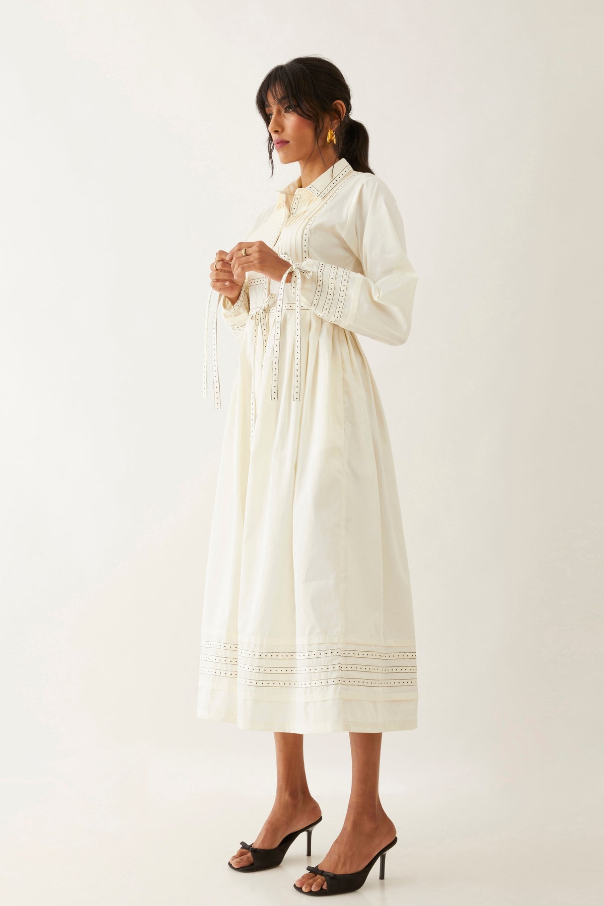 Masa Off White Dress