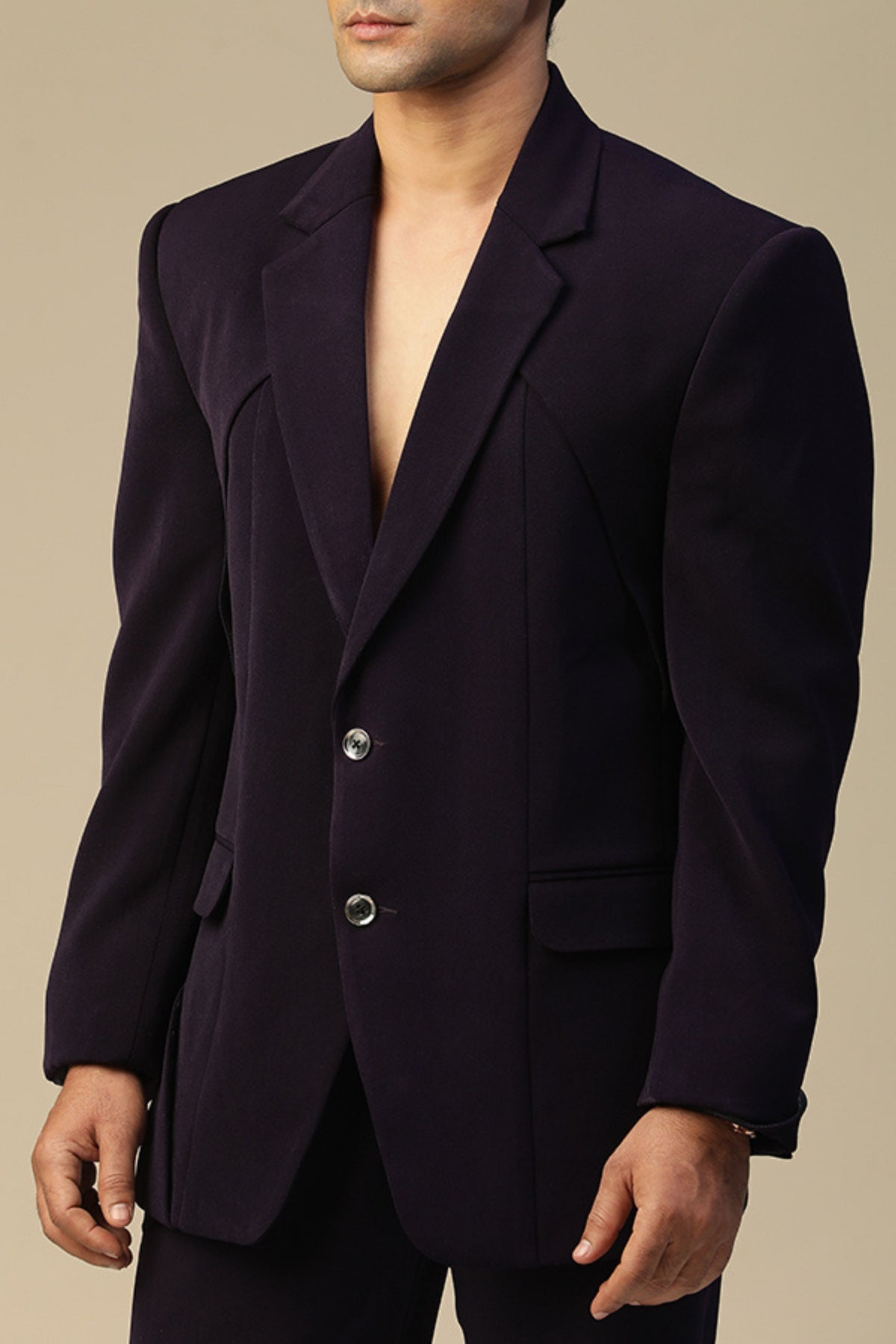 Purple Suit Set